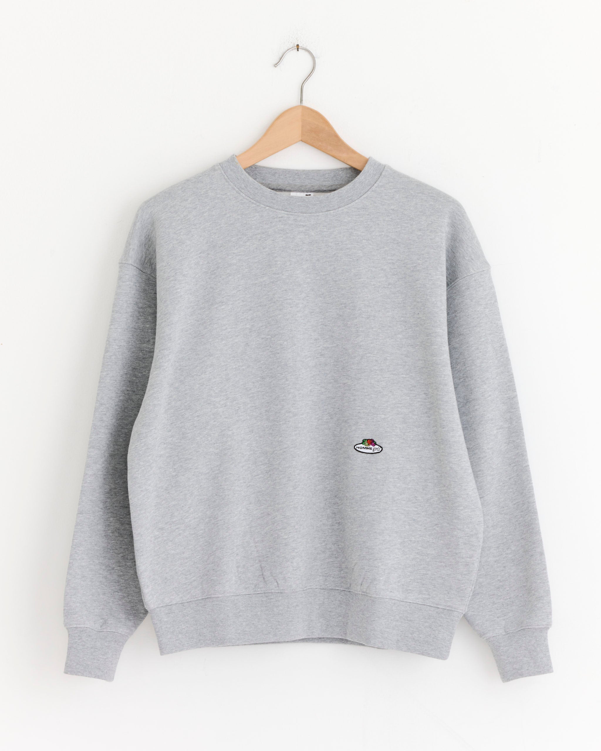 Hommegirls Crewneck Sweatshirt Heather Grey - Heather Grey / S (279497)