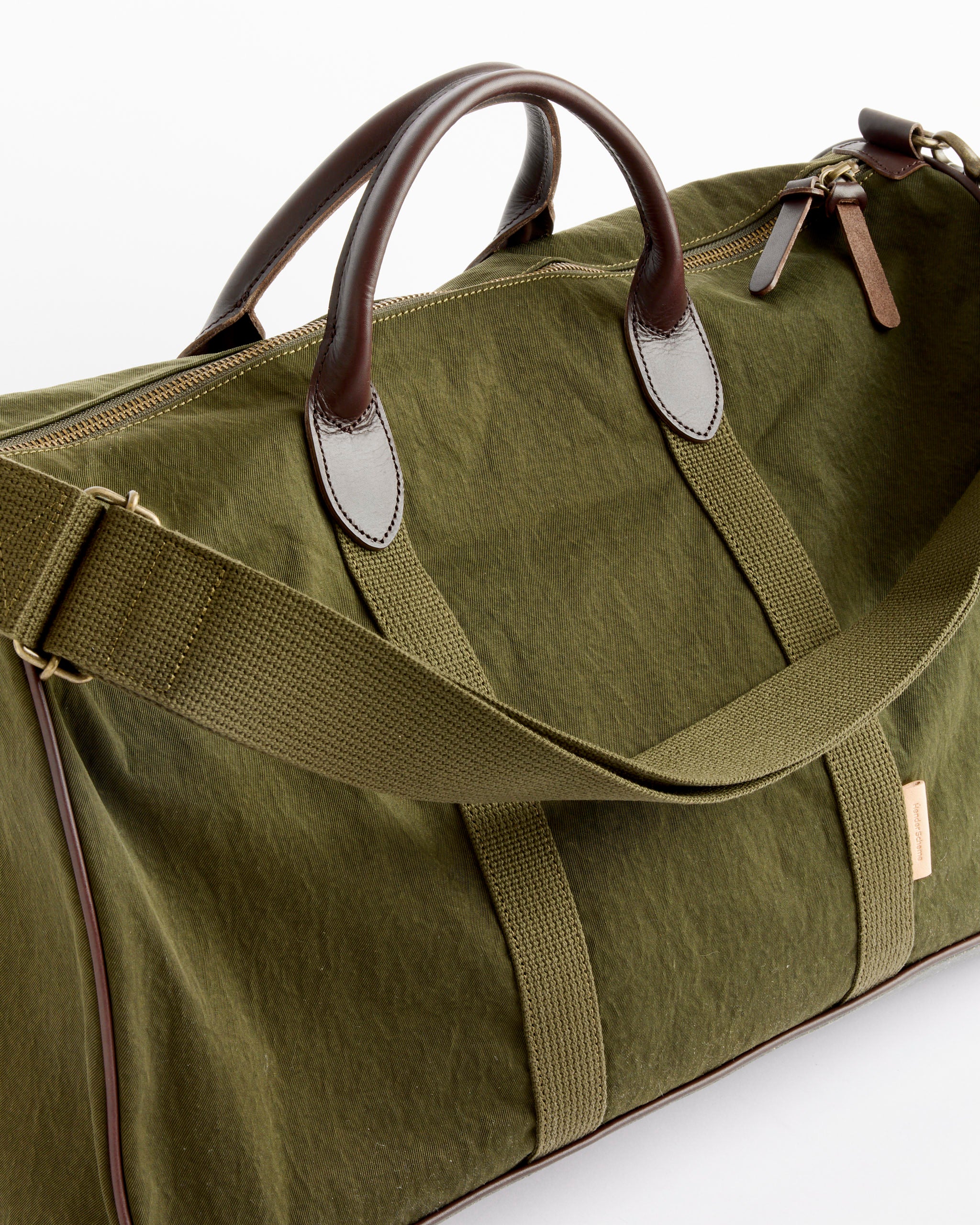 Boston Luggage in Khaki Green