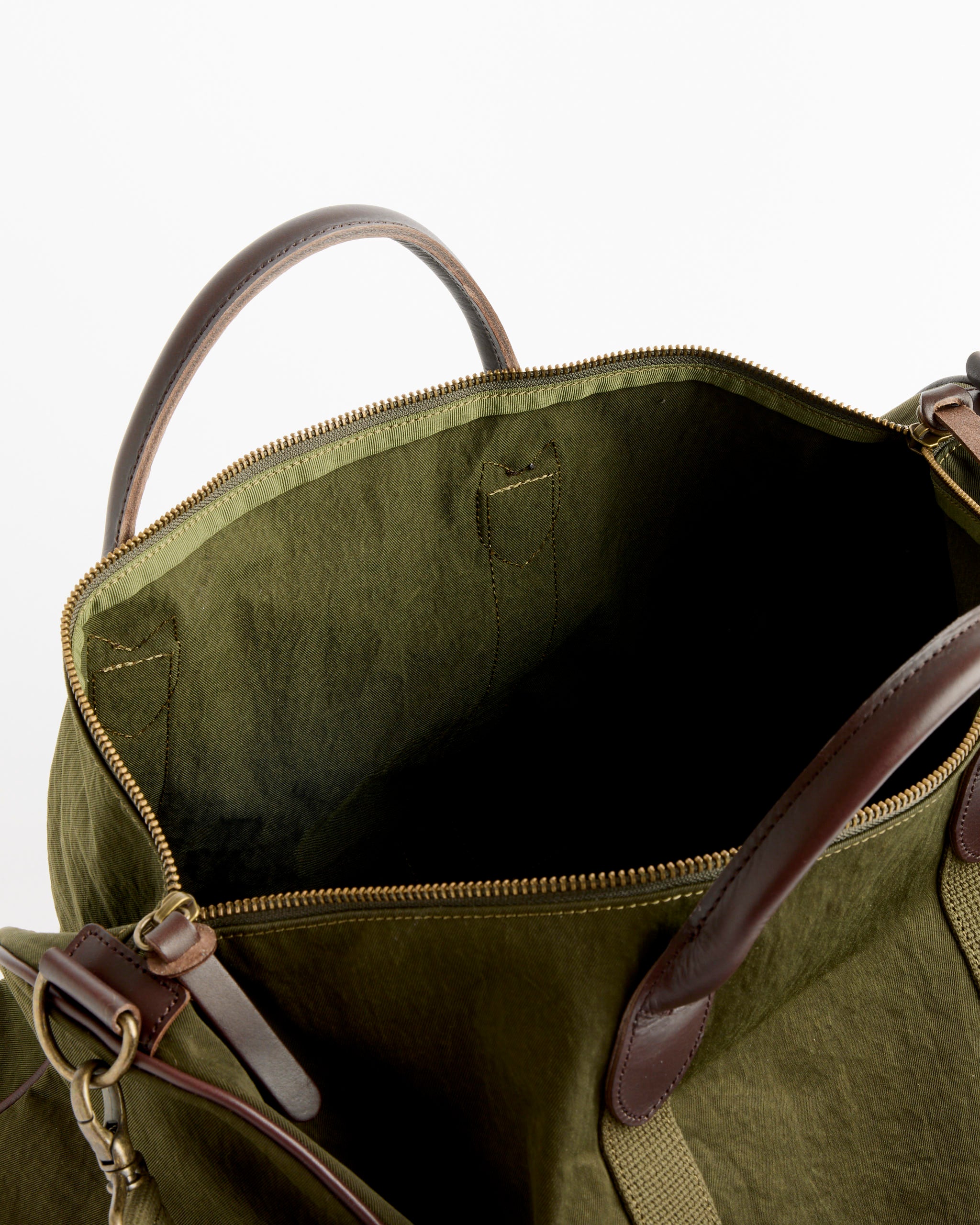 Boston Luggage in Khaki Green