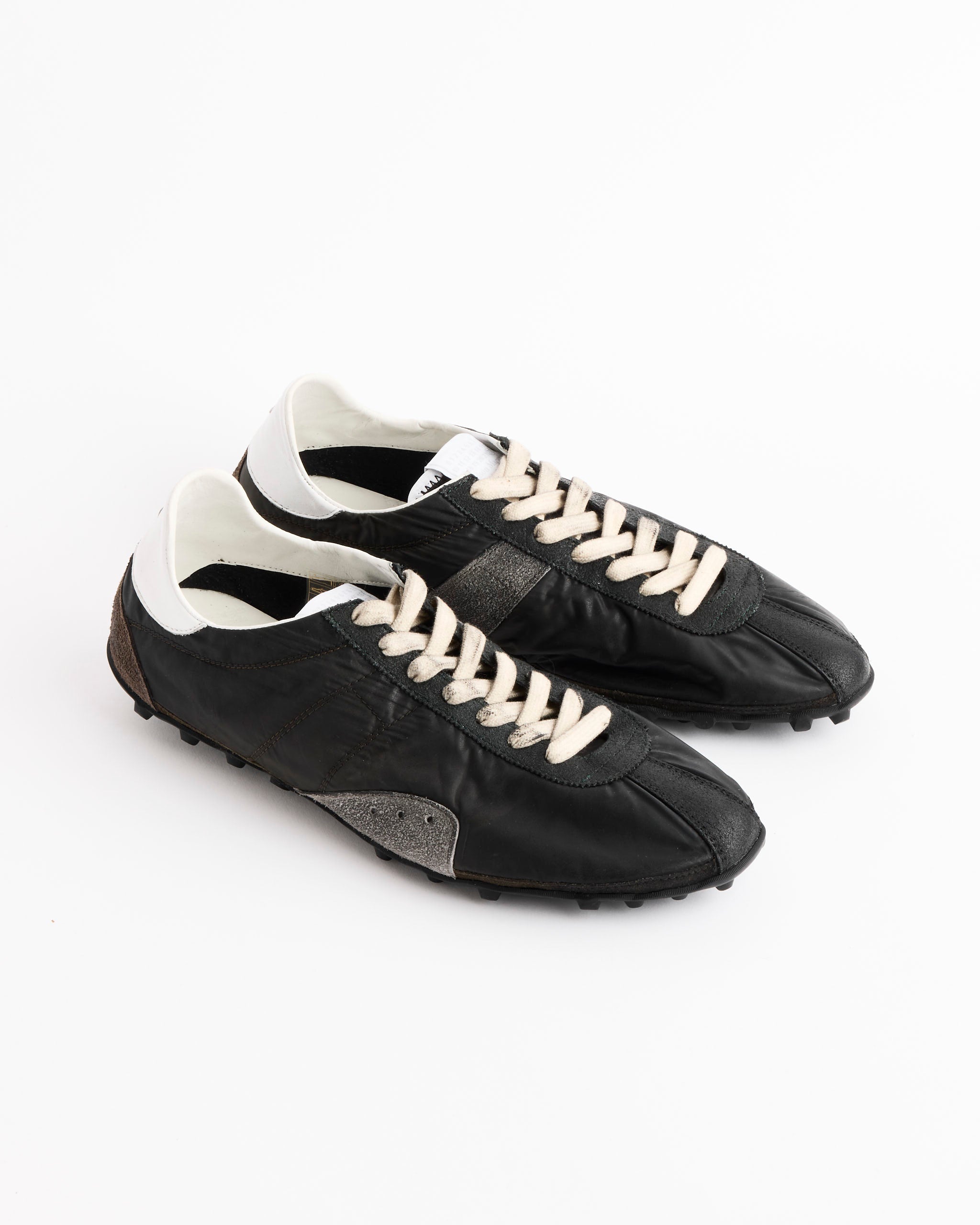 Maison Margiela S57WS0512 Sprinters Low Top Dusty Green/Black - Dusty Green/Black / 44 (279657)
