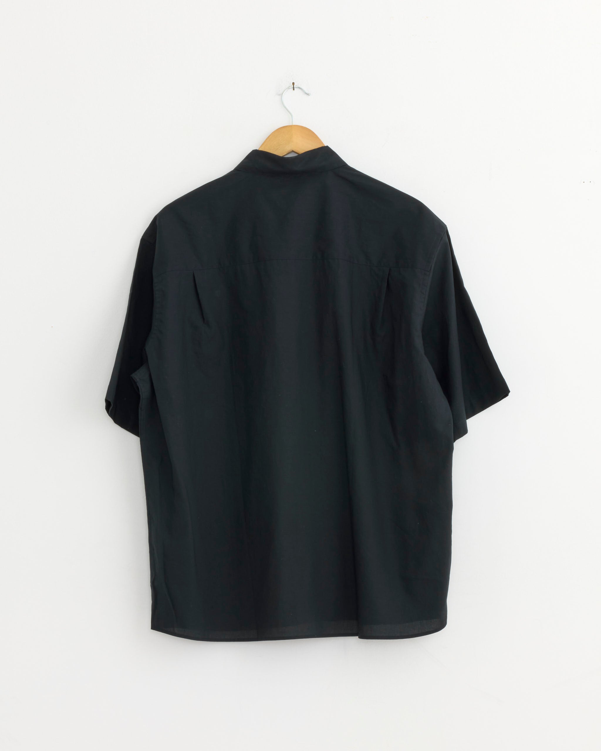 Half Sleeve Cotton Shirt in Navy