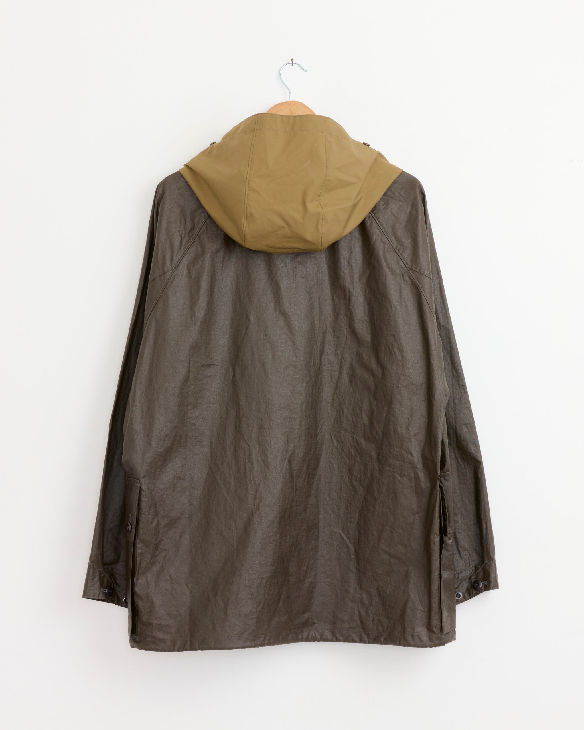 Rain Detachable Hood Jacket in Bronze - Bronze / 50 (279843)