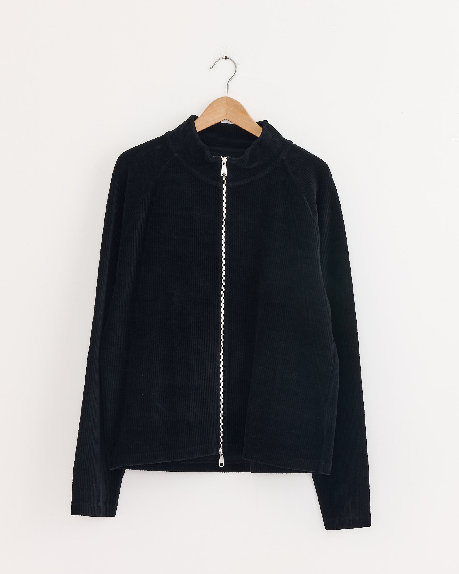 Leisure Zip Up in Black