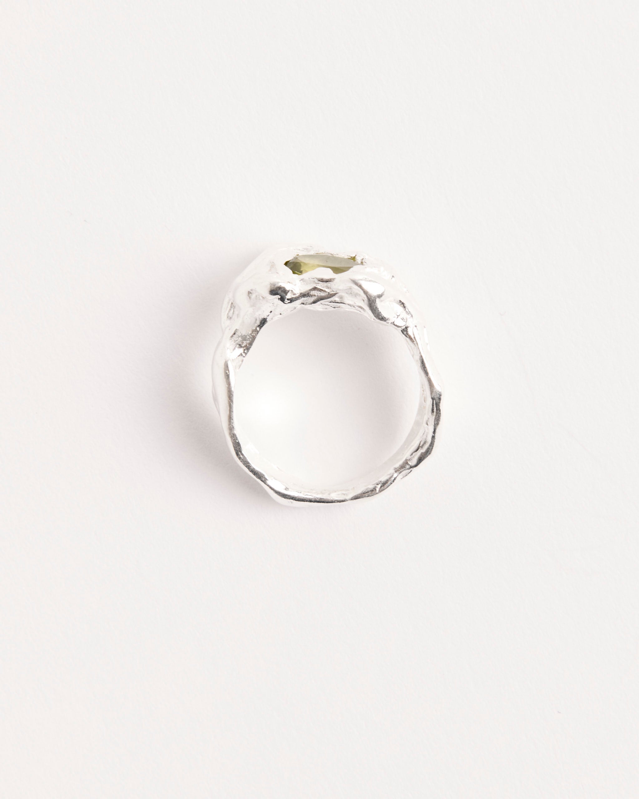 Simuero Ola Ring SS/Green Peridot - SS/Green Peridot / 5.5 (280697)