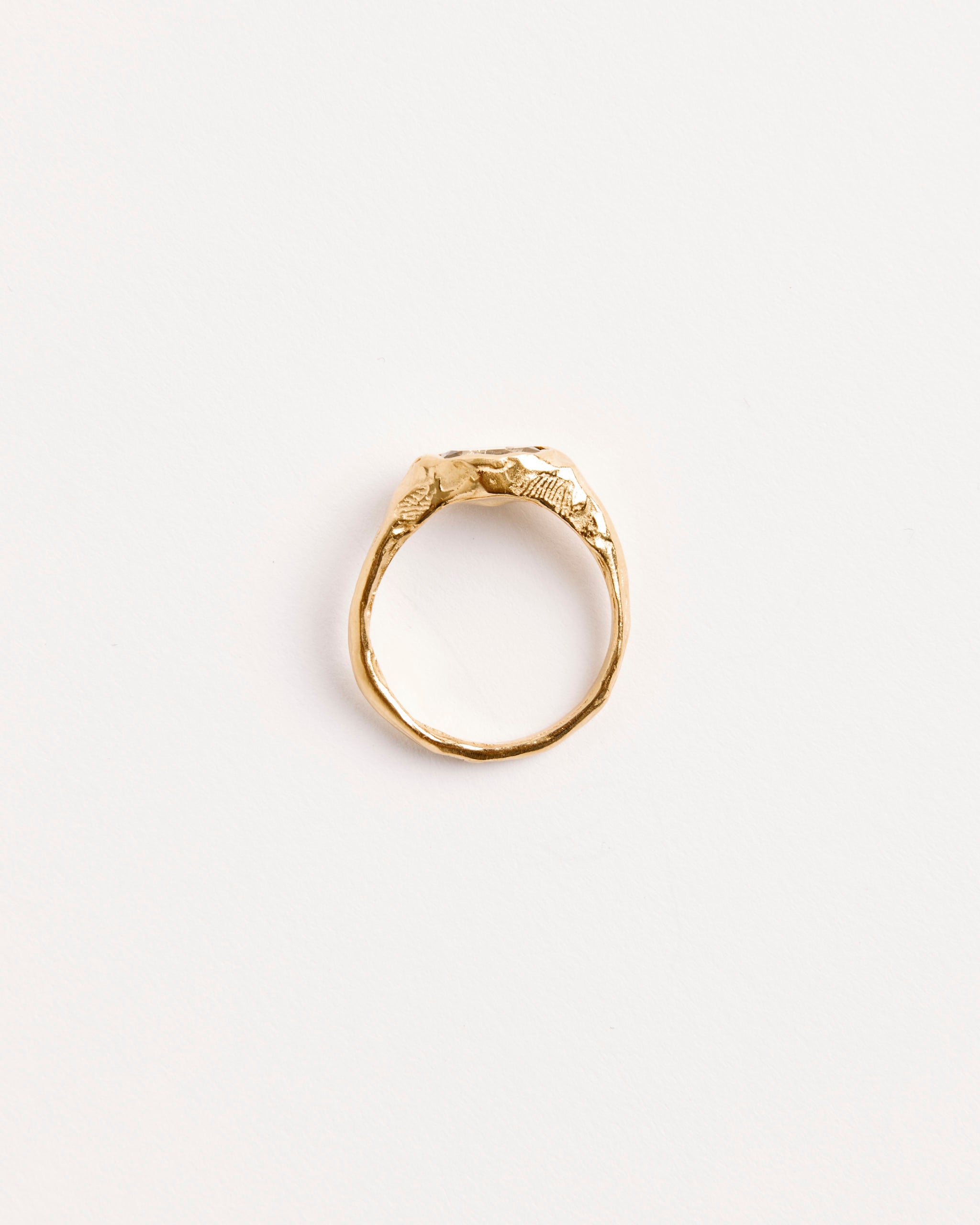 Simuero Faro Es Vedra Ring Gold Plated/Lemon Quartz - Gold Plated/Lemon Quartz / 7 (280715)