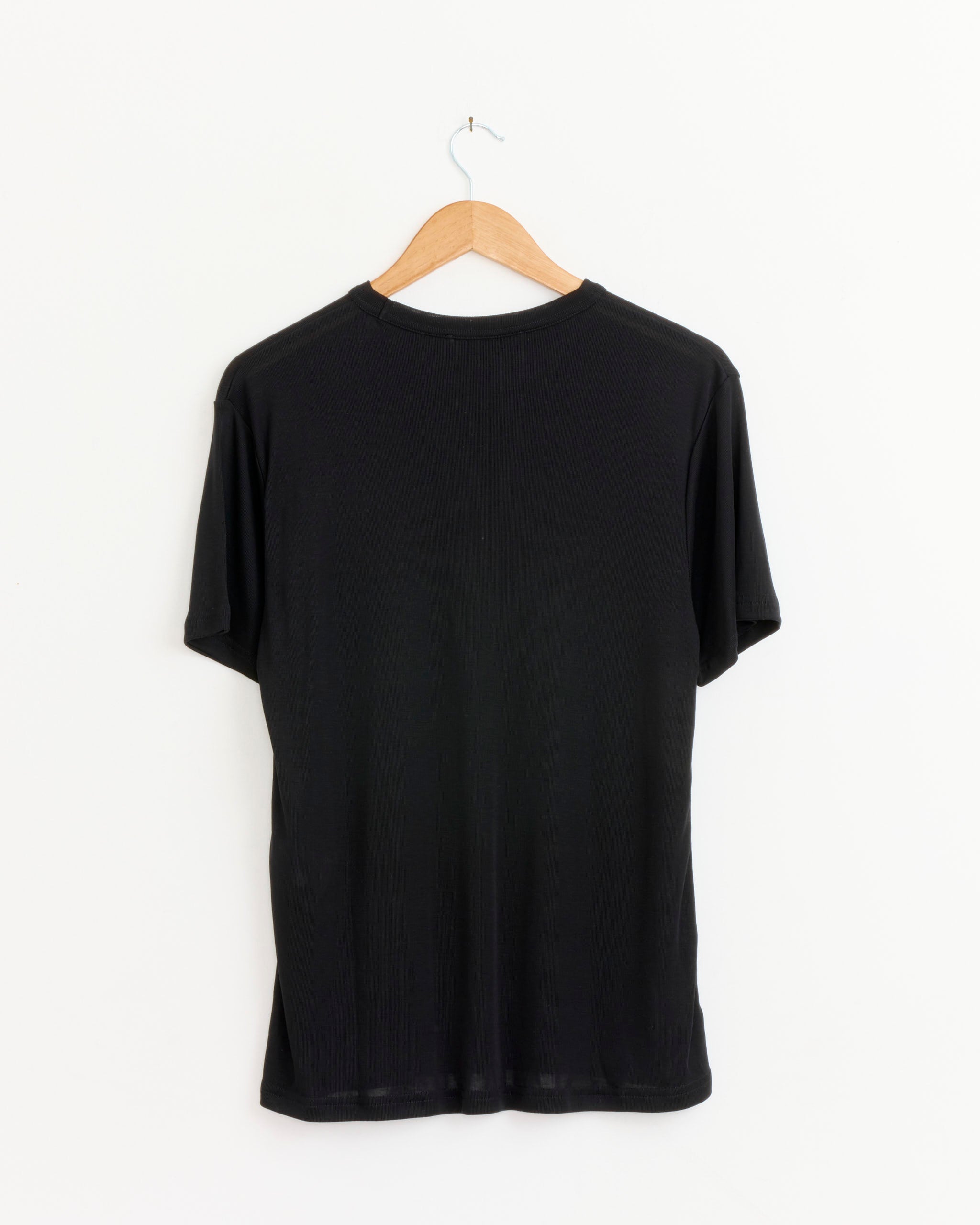 Studio Nicholson Rond S/S T-Shirt - Black / UK6 (280799)