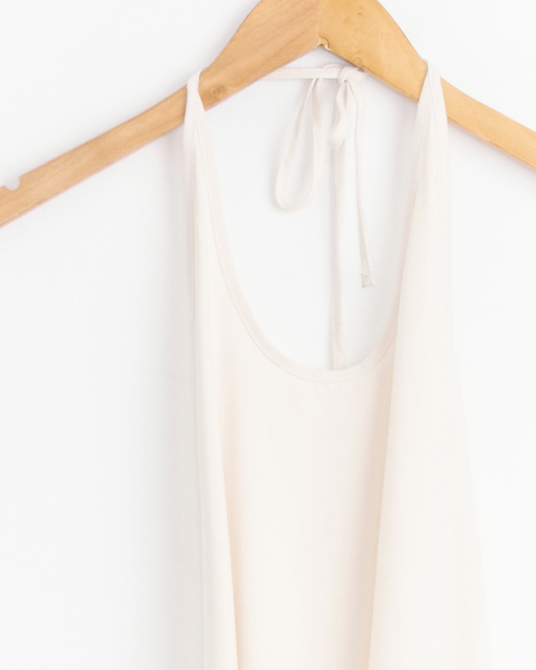 Apron Dress in Off White