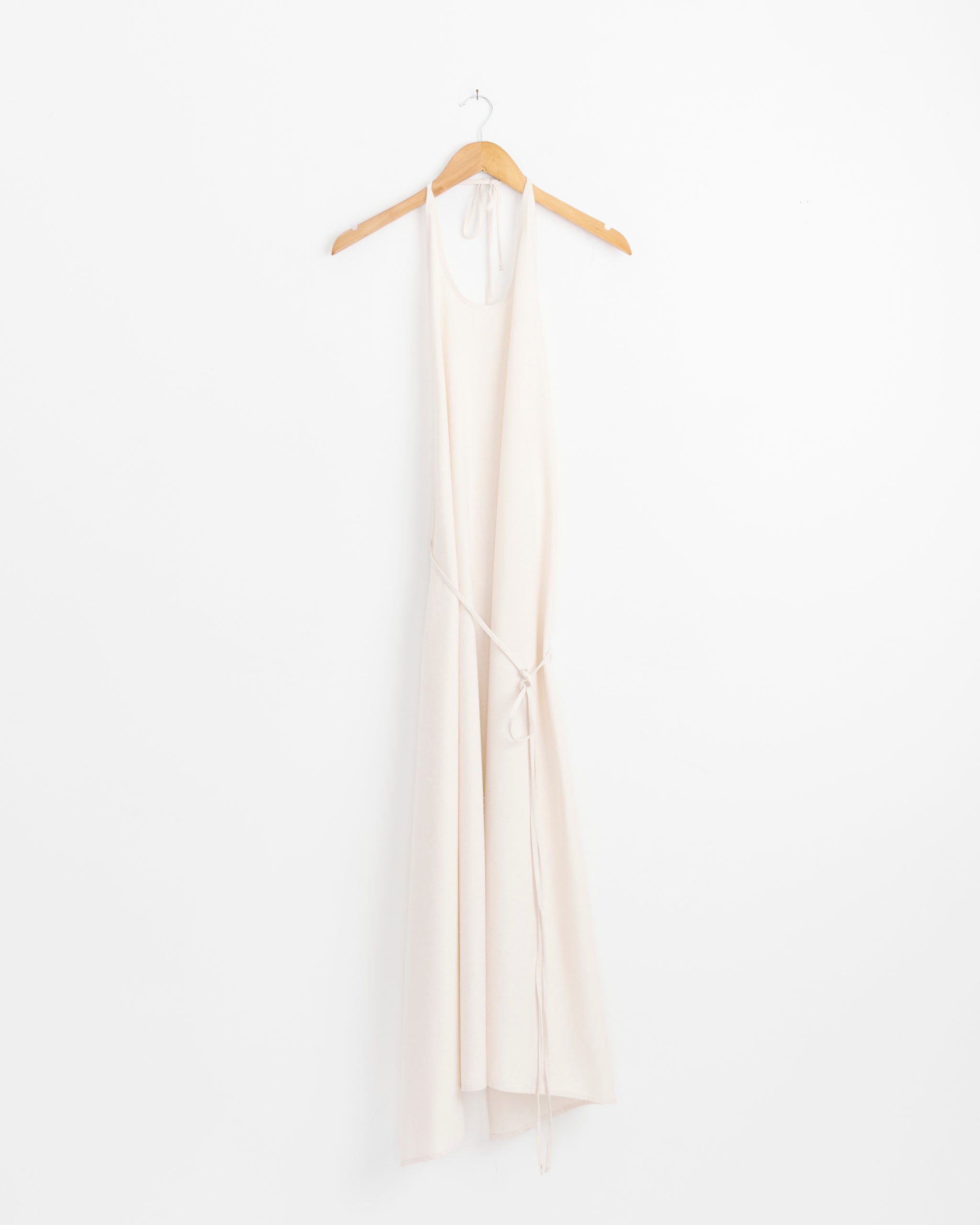 Apron Dress in Off White Apron Dress in Off White
