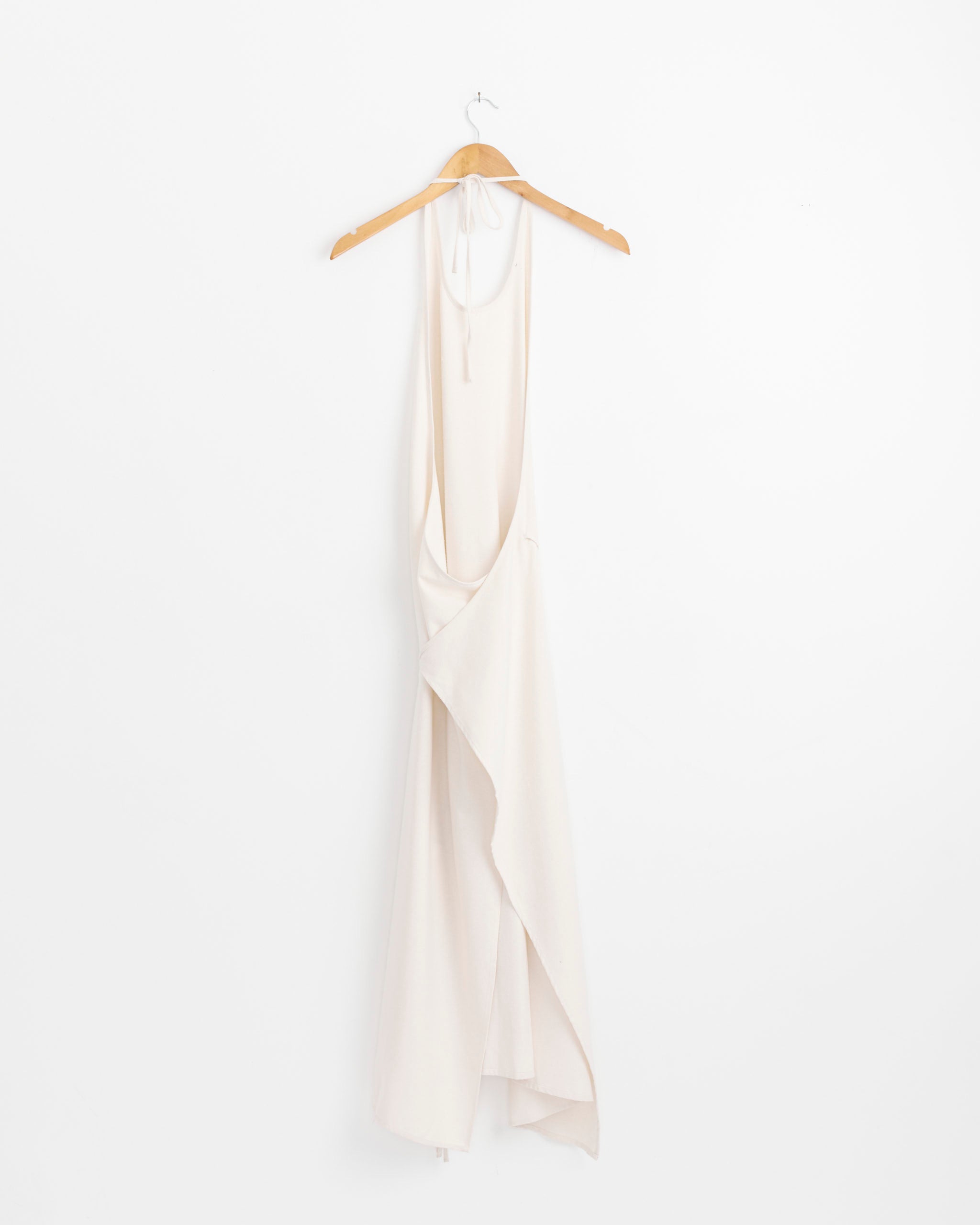 Apron Dress in Off White Apron Dress in Off White