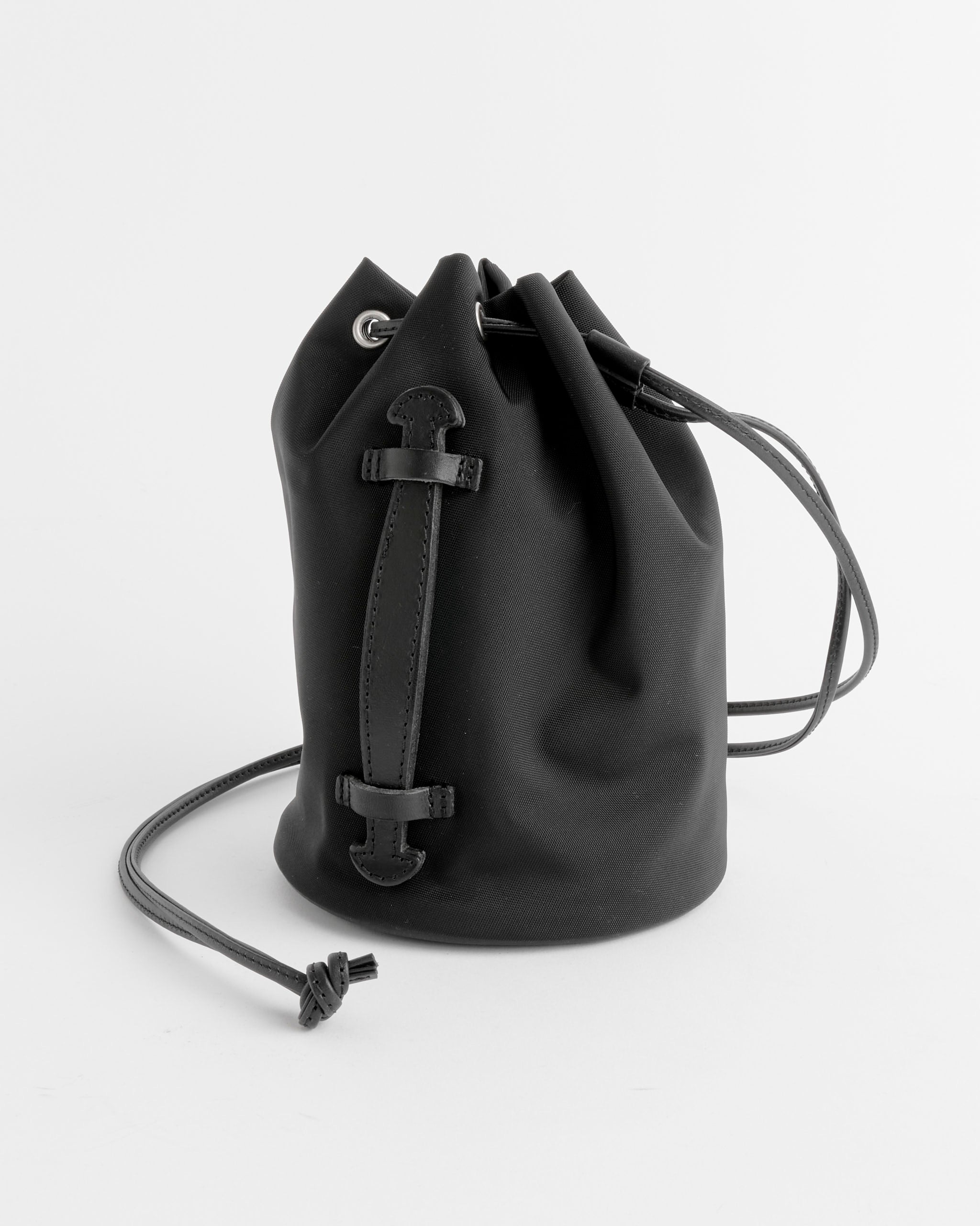 Cordura Nylon Shoulder Bag in Black