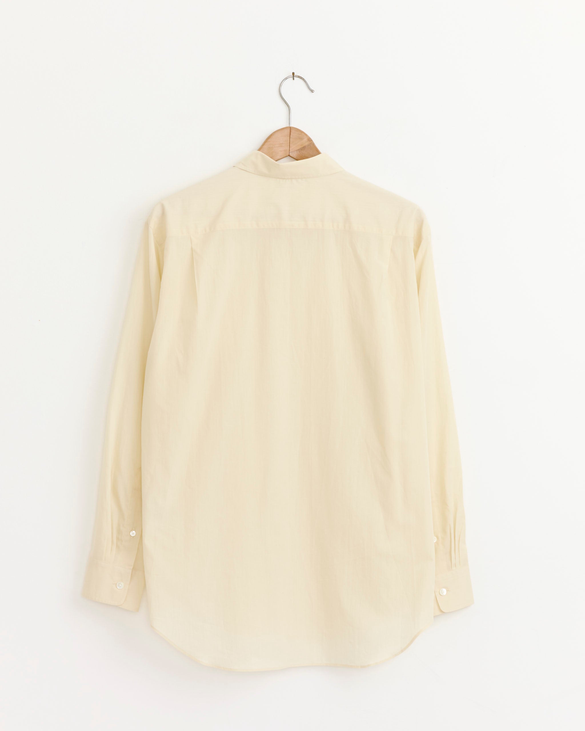 トップス AURALEE SUPER FINE COTTON LAWN SHIRT Super Fine Cotton Lawn Shirt in Ivory White
