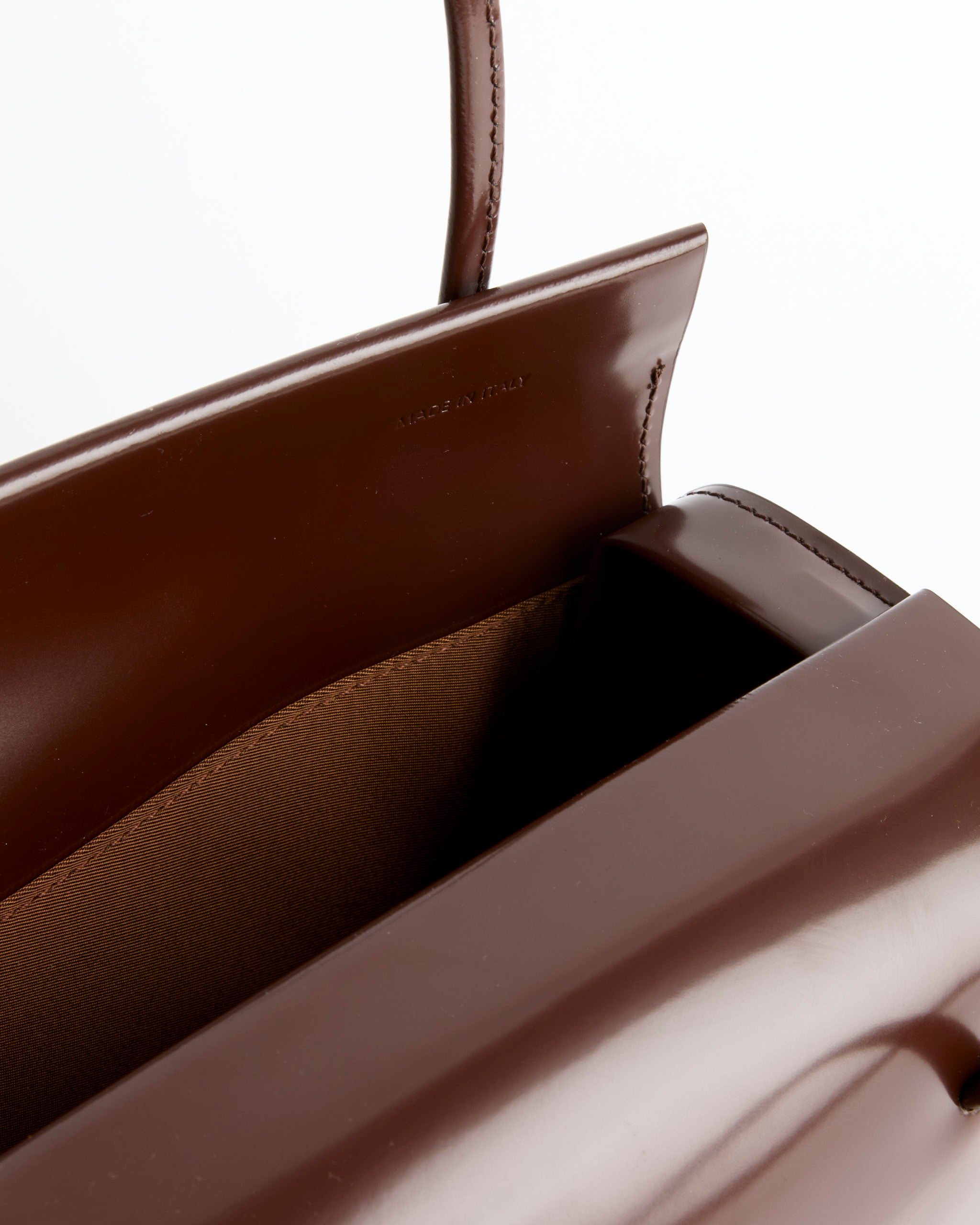 Mie Bag in Choc Spazzolato