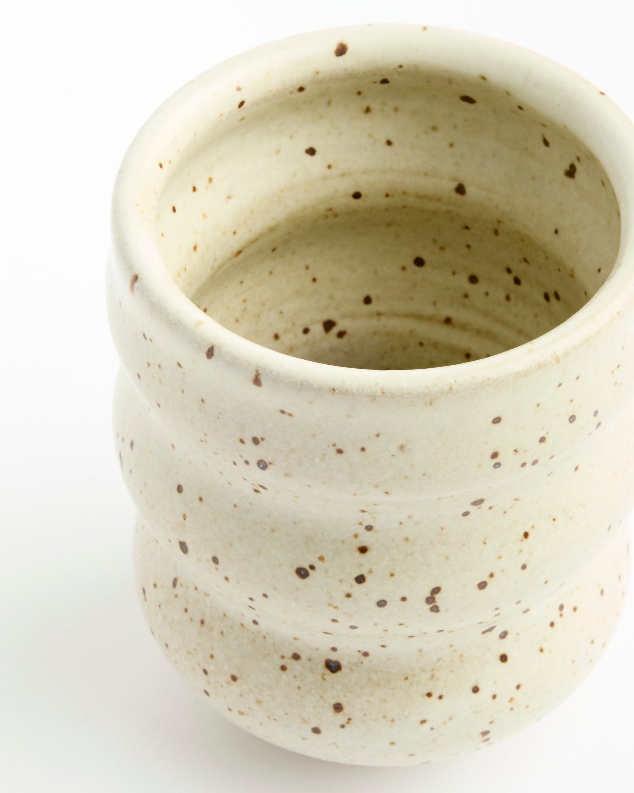 BX Ceramics Wave Form Cup - Matte White - Default Title (281220)