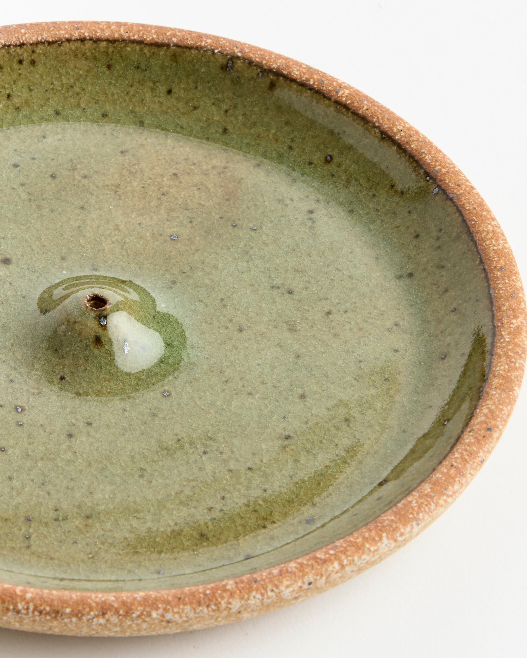 BX Ceramics Incense Holder Apple Green - Apple Green / OS (281224)