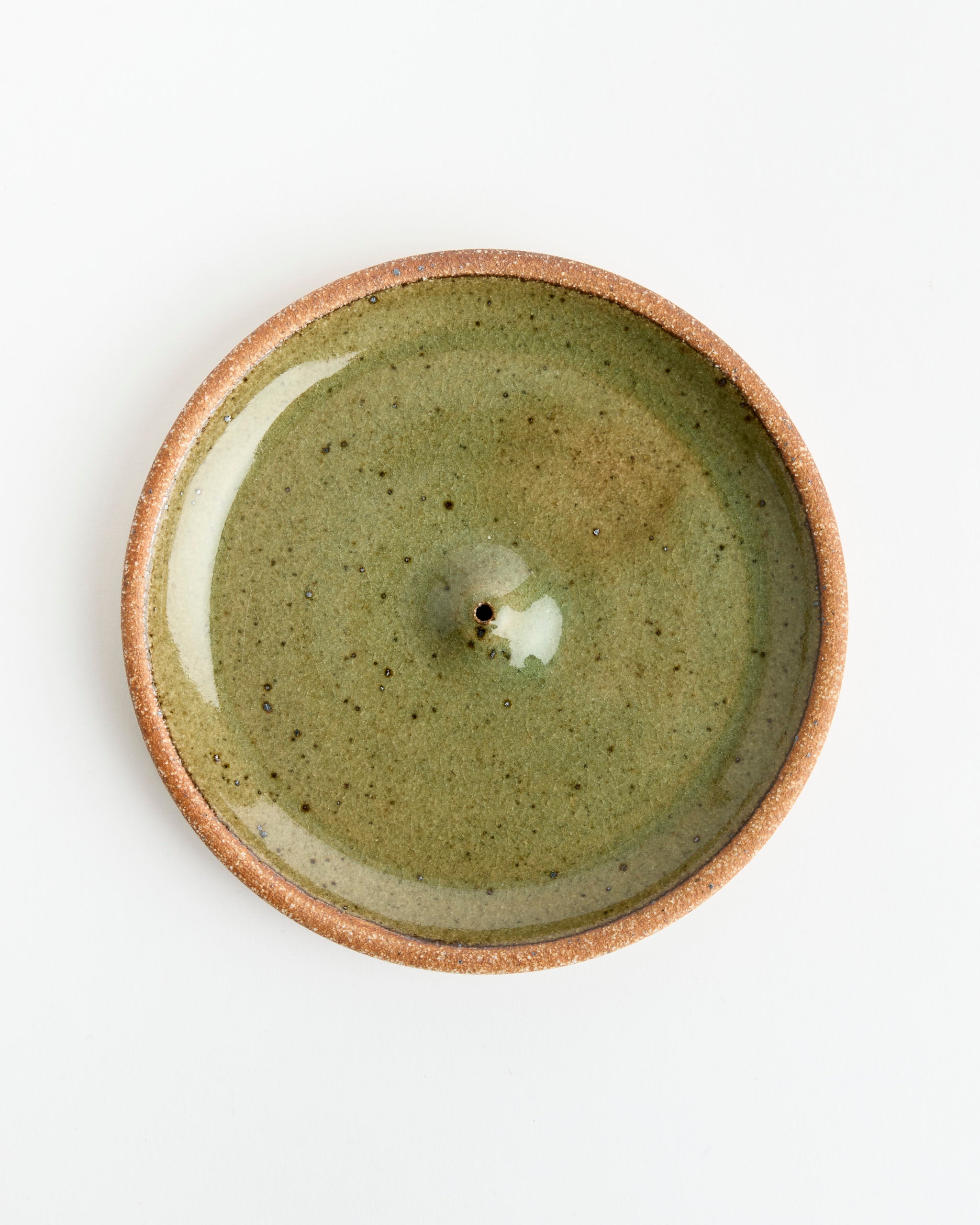 BX Ceramics Incense Holder Apple Green - Apple Green / OS (281224)