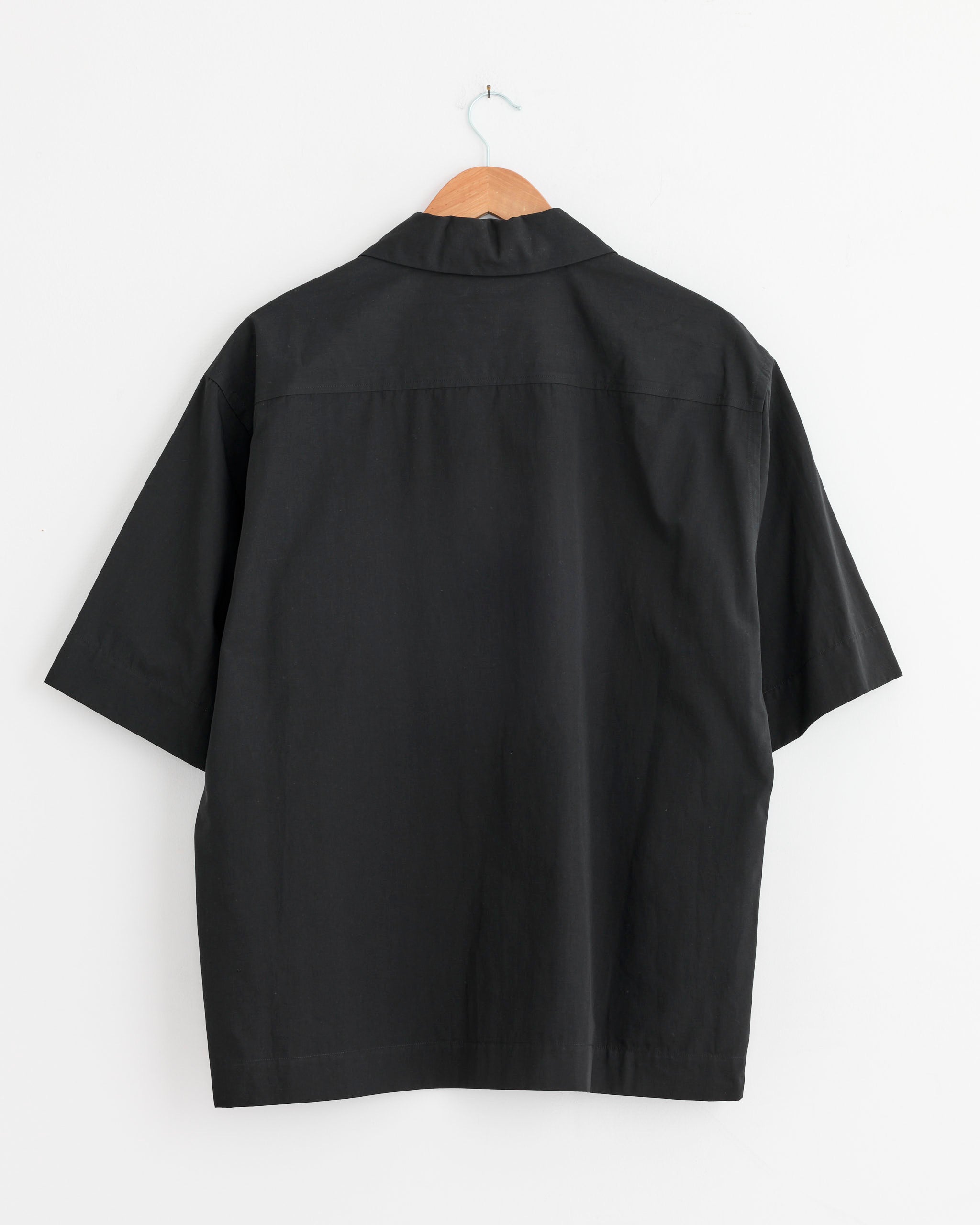 Margaret Howell Revere Collar Shirt Black - Black / M (281482)