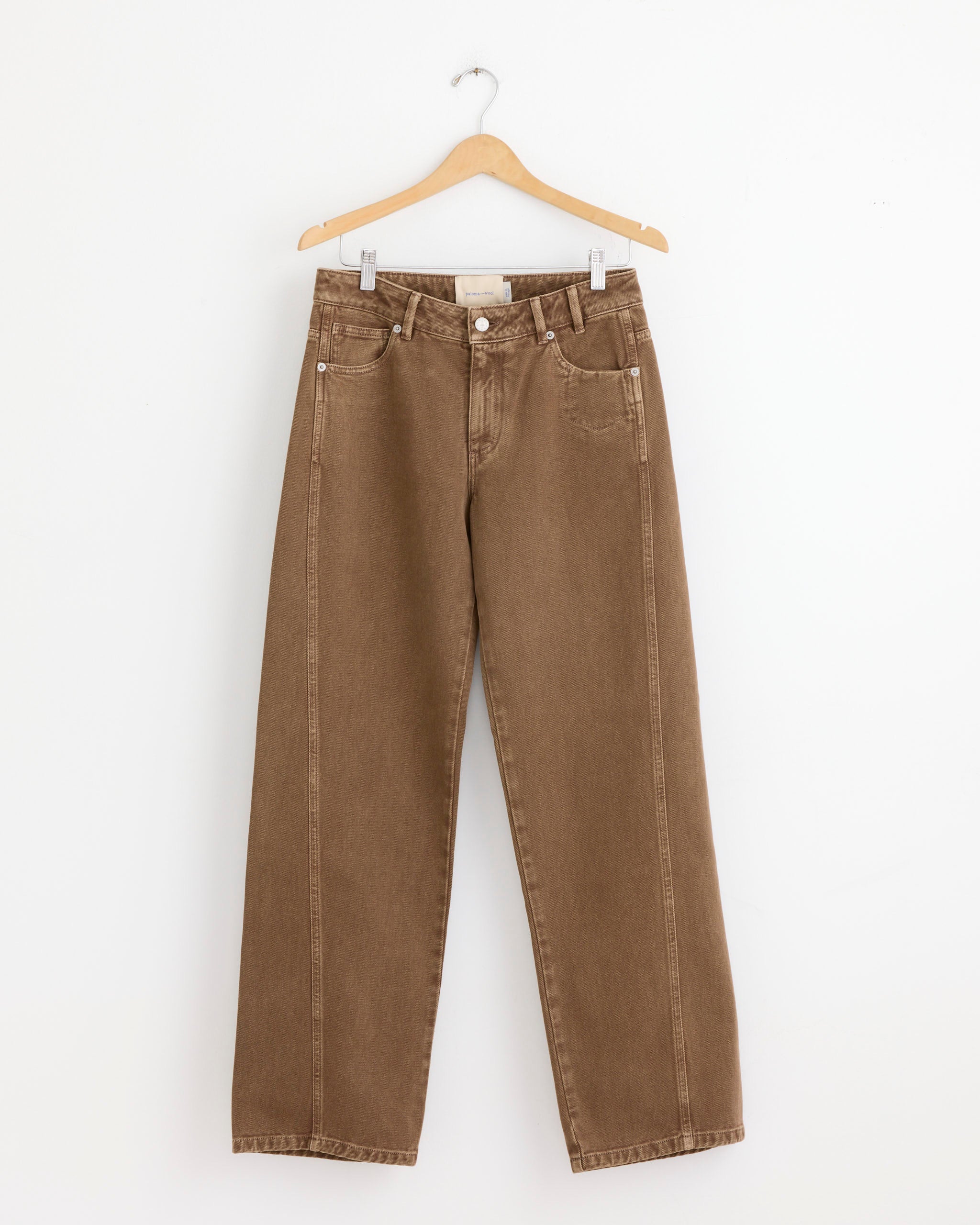 Paloma Wool Reyno Pant Brown - Brown / 36 (281611)