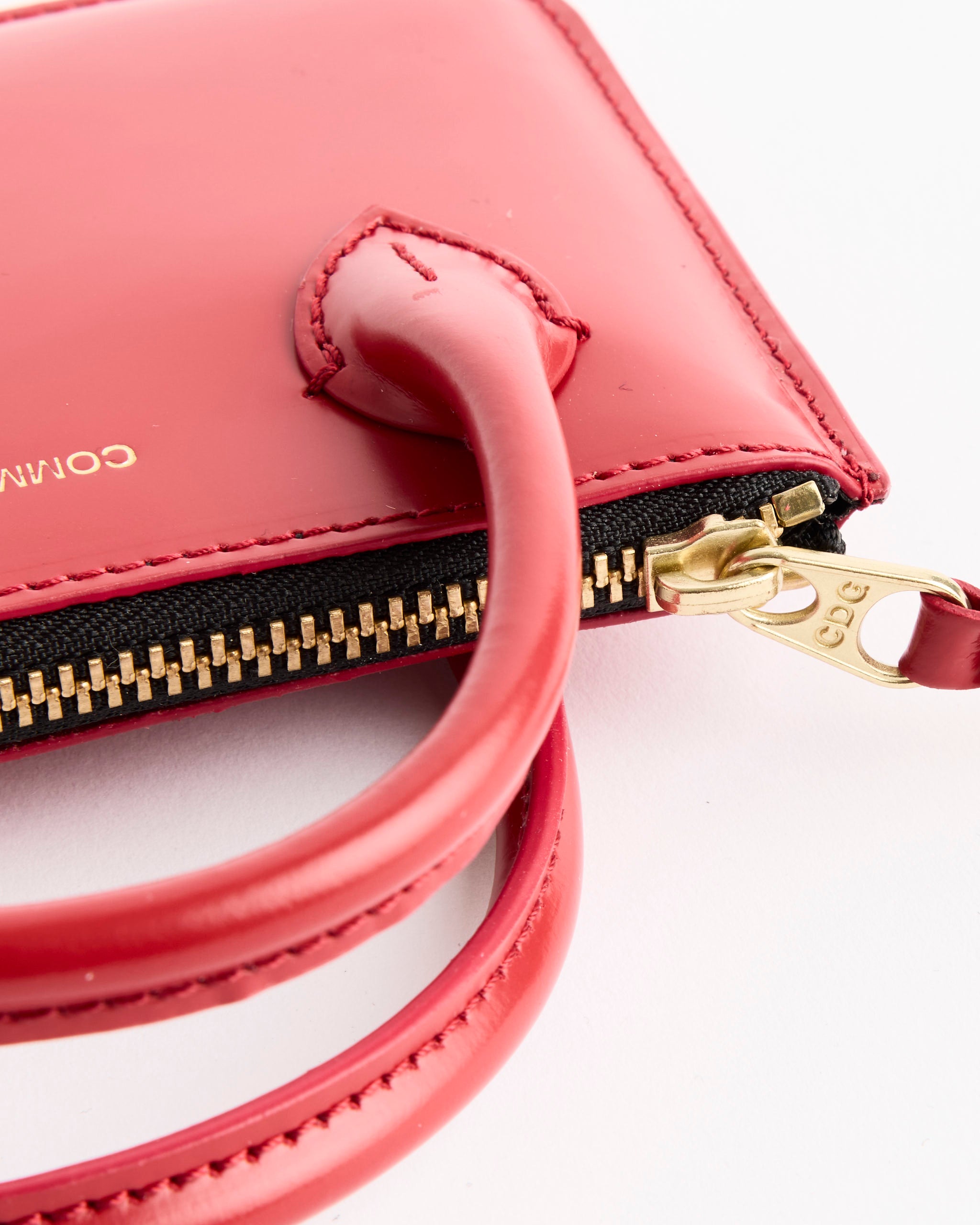 Wallet with Handle in Red