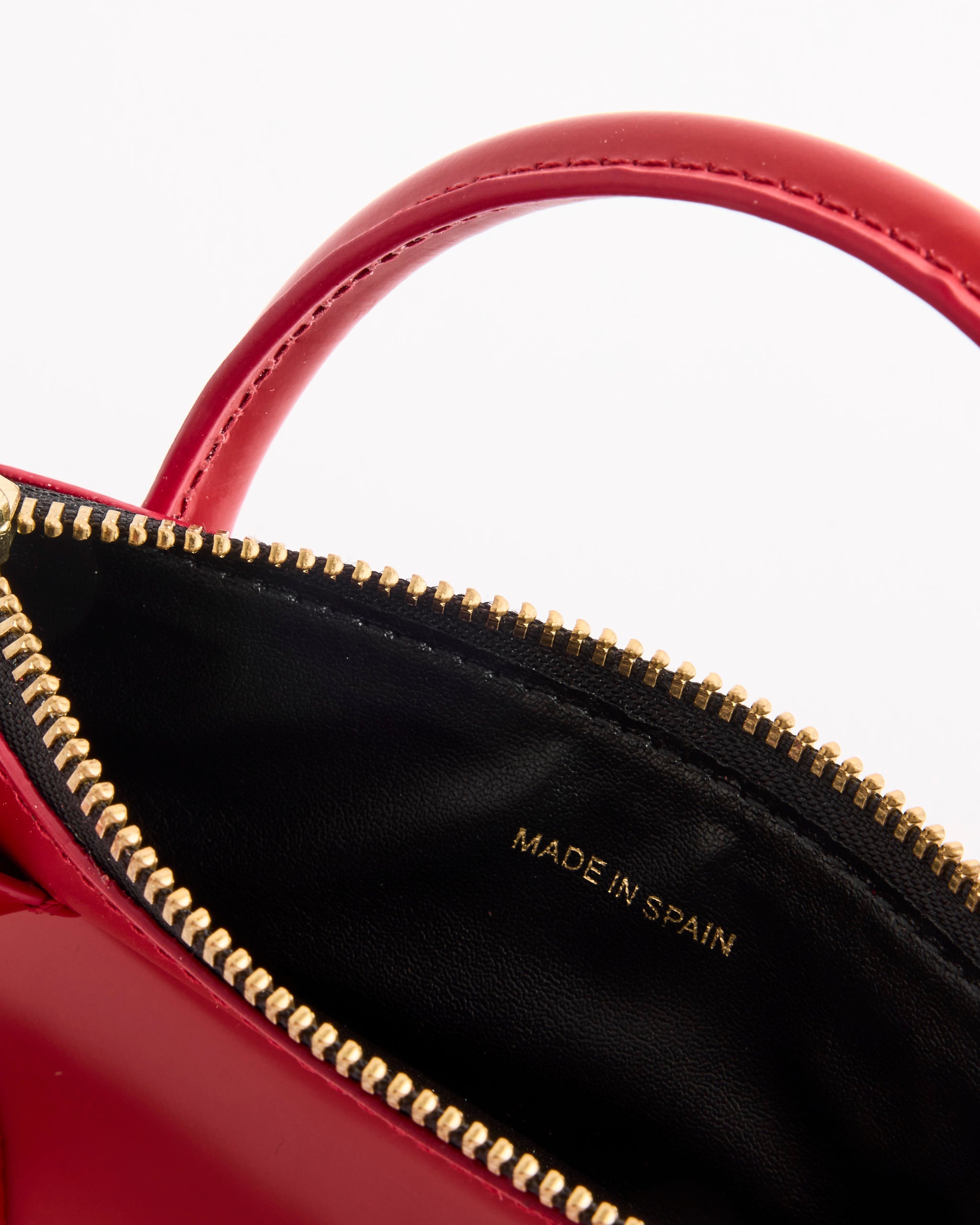 Wallet with Handle in Red