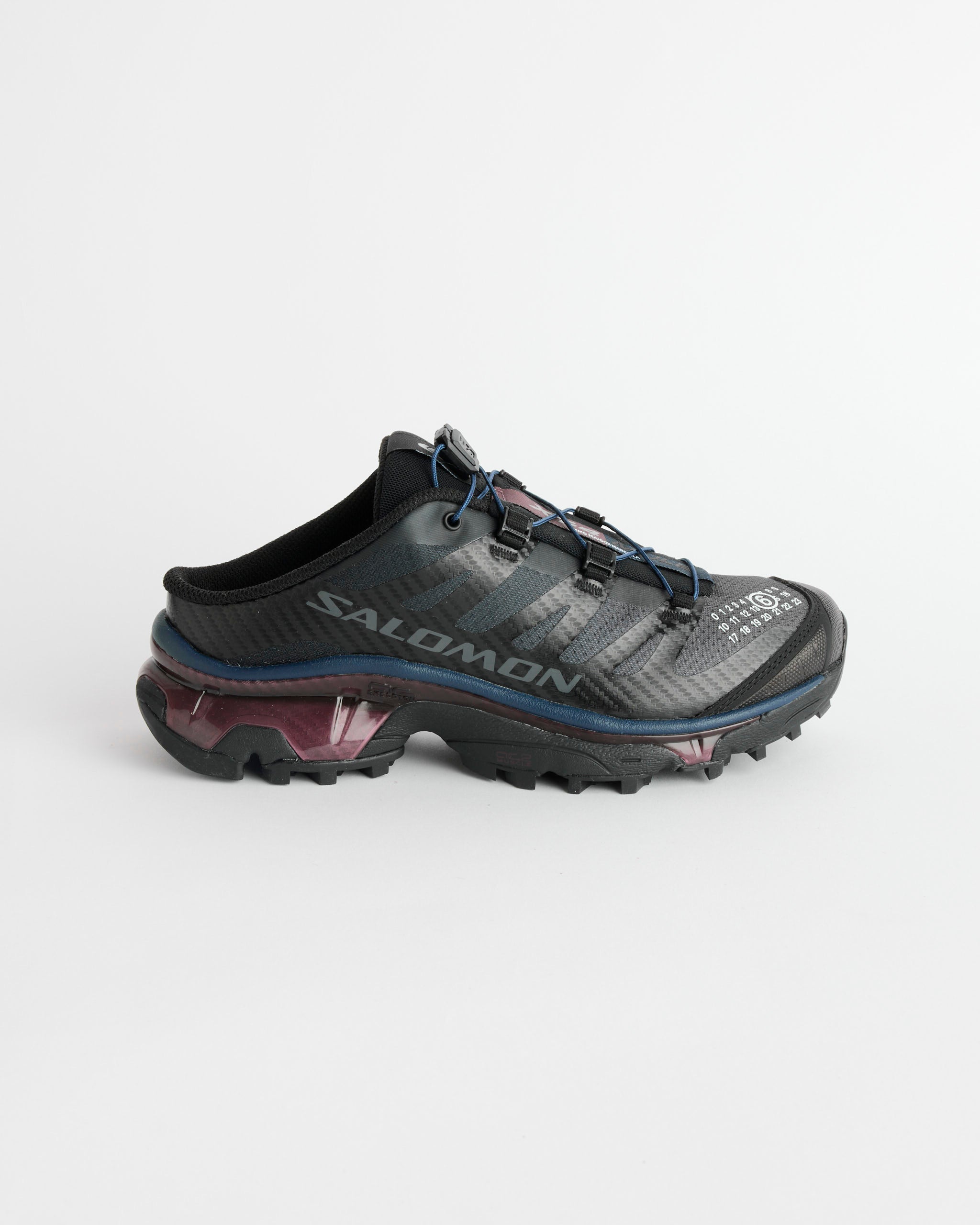 MM6 x Salomon XT Mule - Black/Nine Iron/Hunkle Berry Violet / 7 (281752)