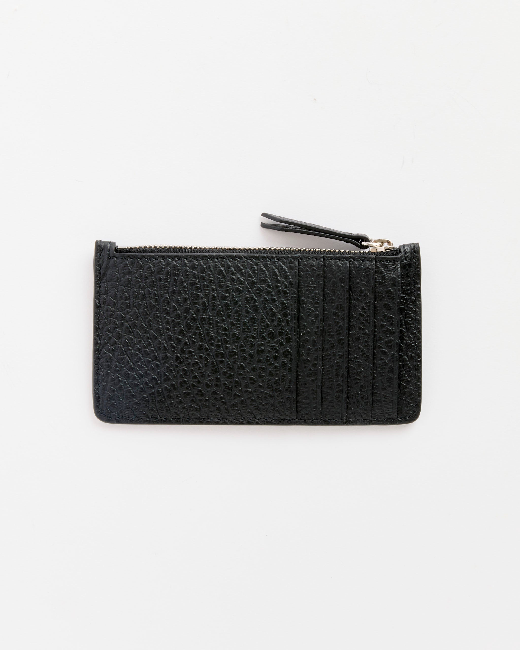 Card Holder Zip Ew Wallet in Black