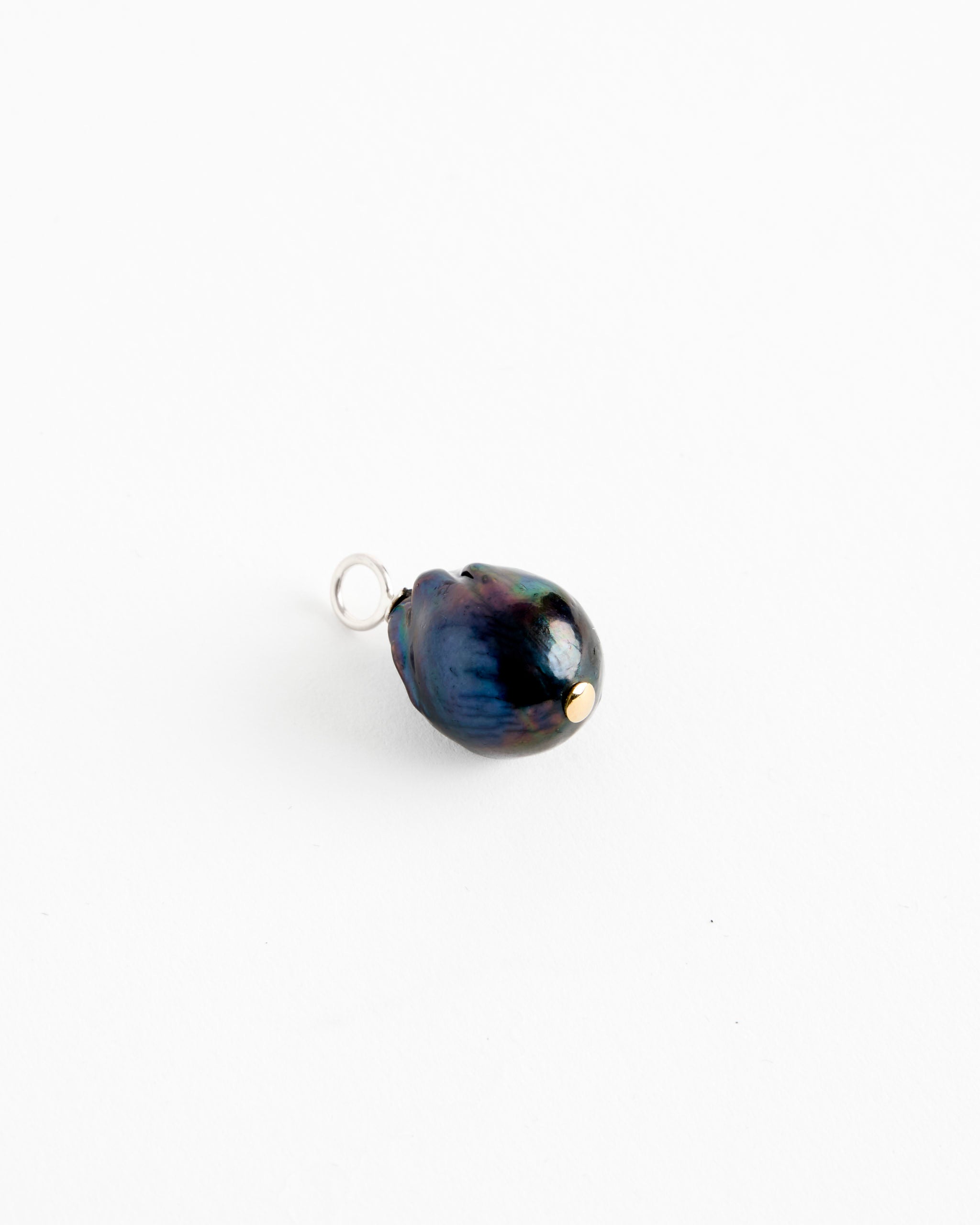 Beatrice Valenzuela Black Beetle Pearl Pendant - Default Title (281807)