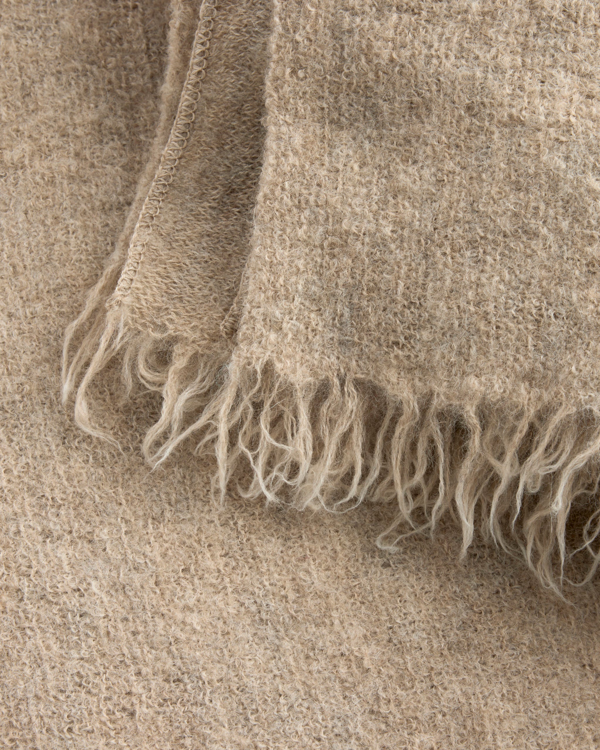 Lauren Manoogian Felt Fringe Scarf Oak - Oak / OS (281904)