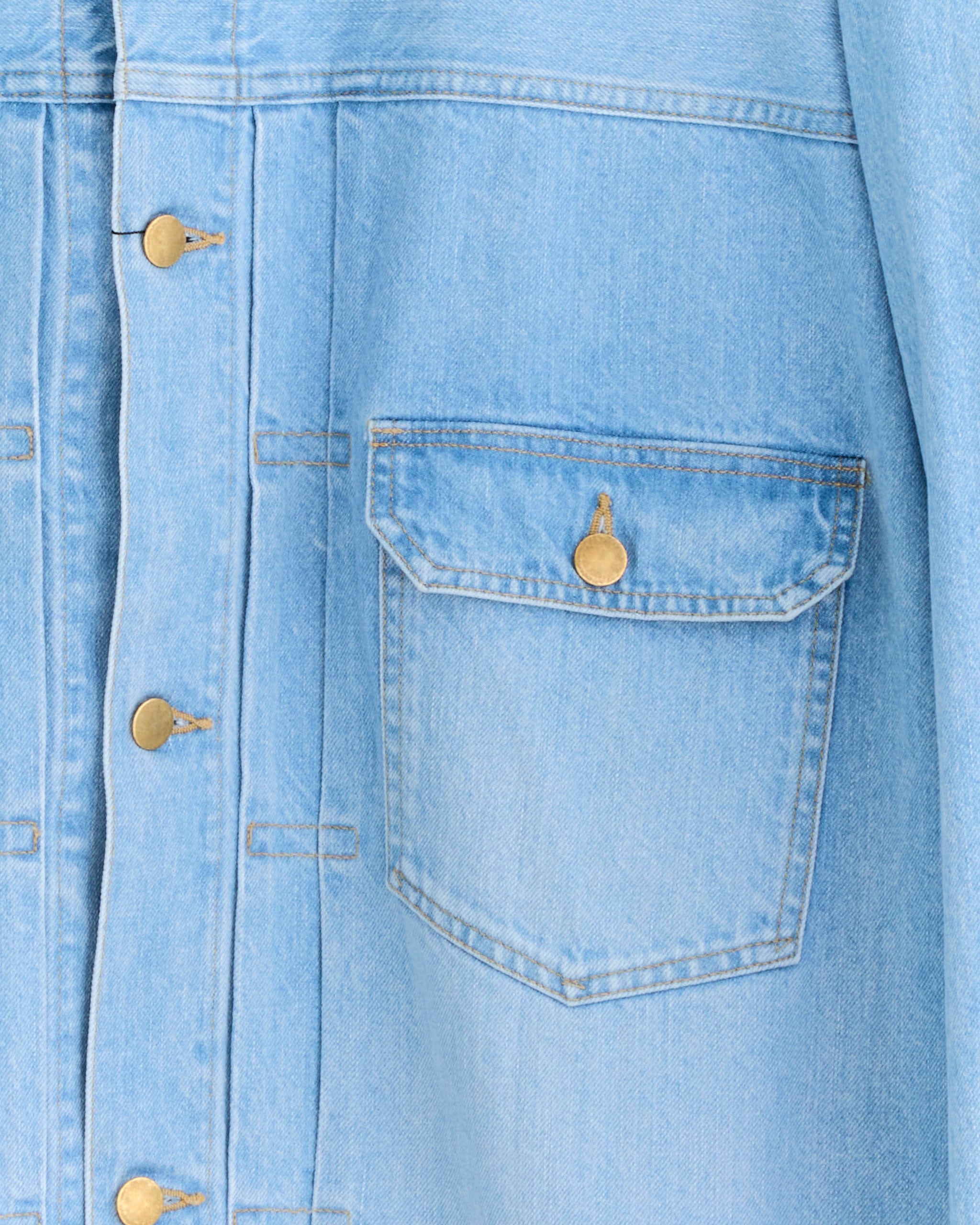 Sillage Trucker Jacket Denim Bleached - Denim Bleached / OS (281910)