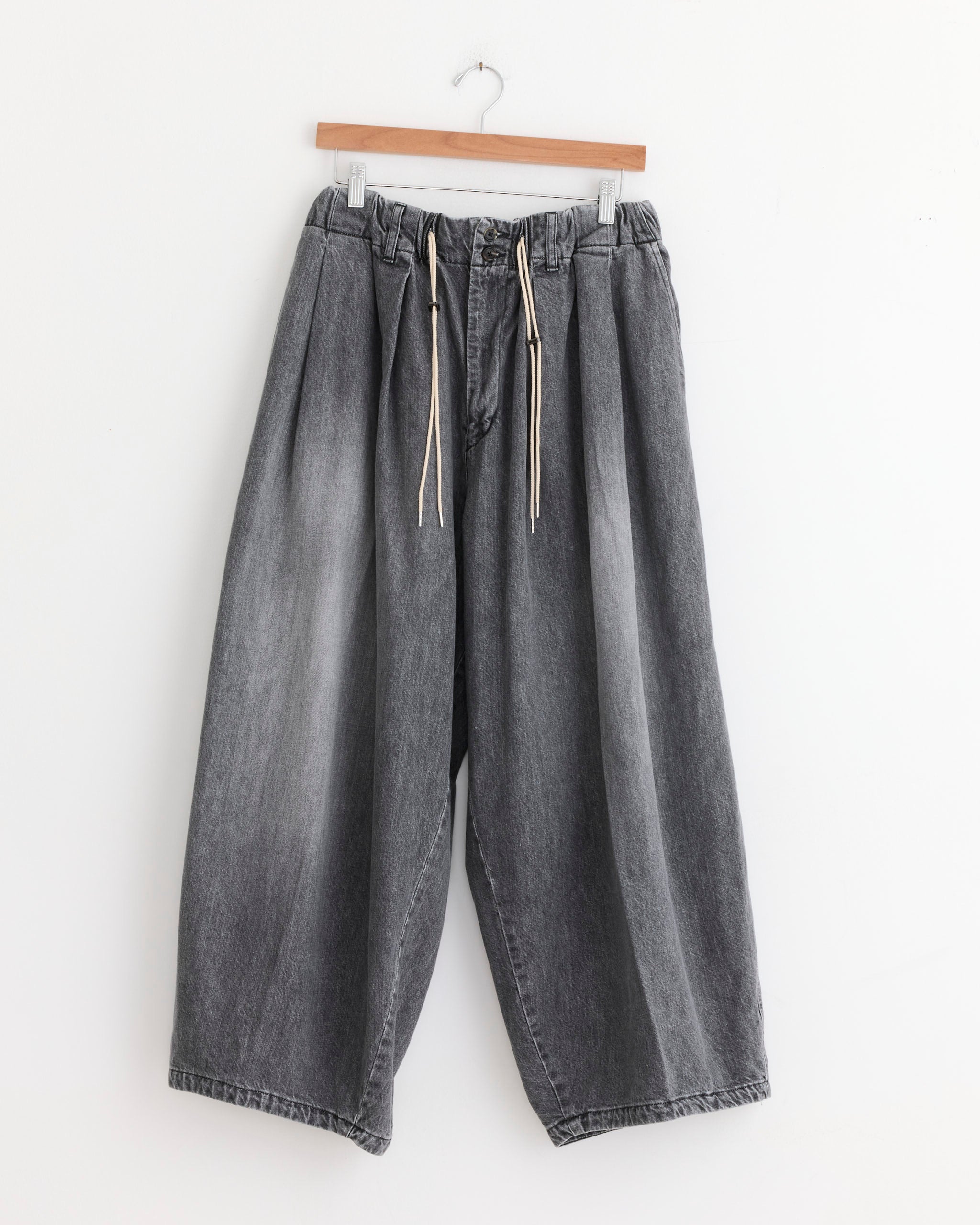 Sillage Circular Pant Black Denim Bleached - Black Denim Bleached / OS (281913)