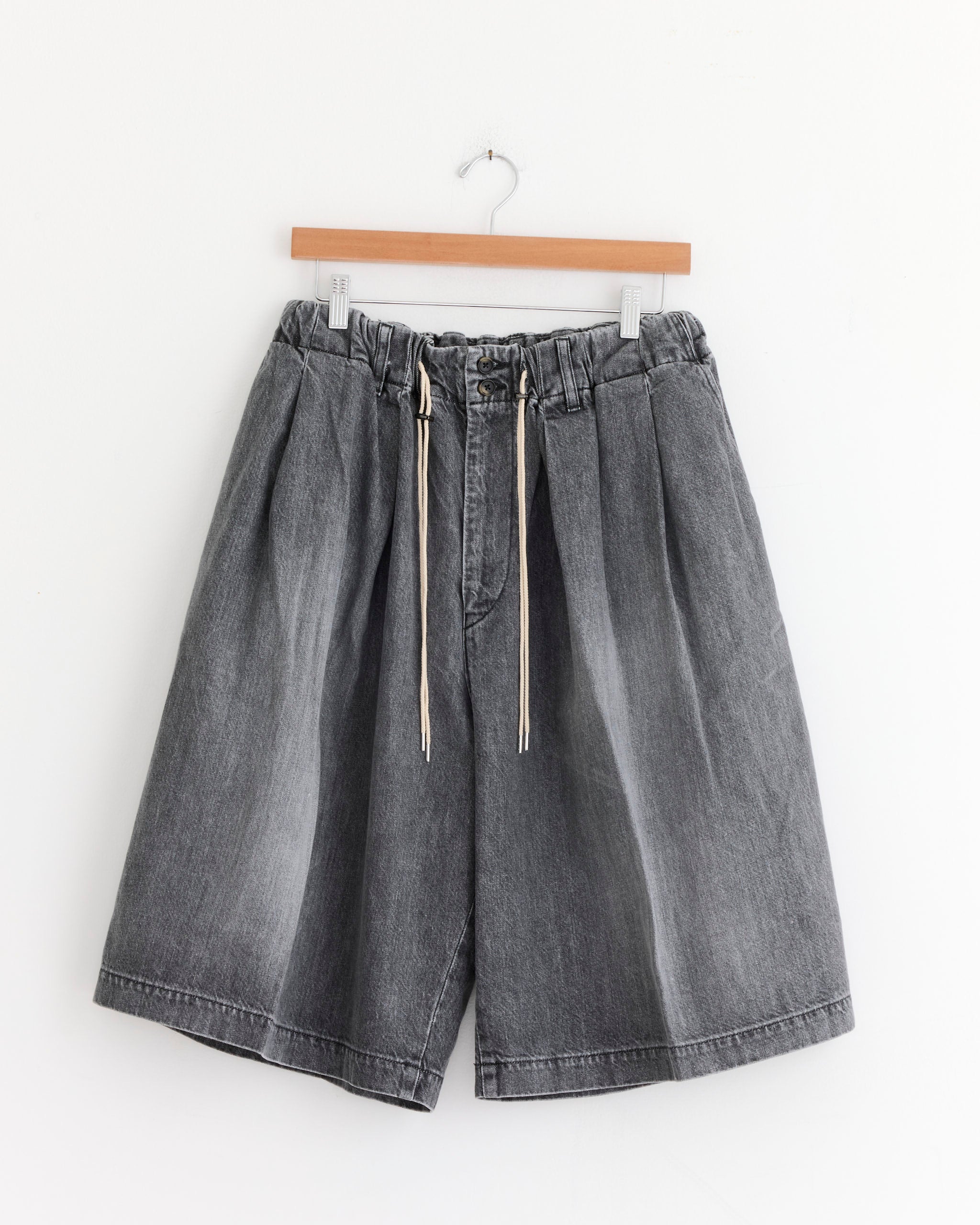 Sillage Circular Short Pant Black Denim Bleached - Black Denim Bleached / OS (281915)