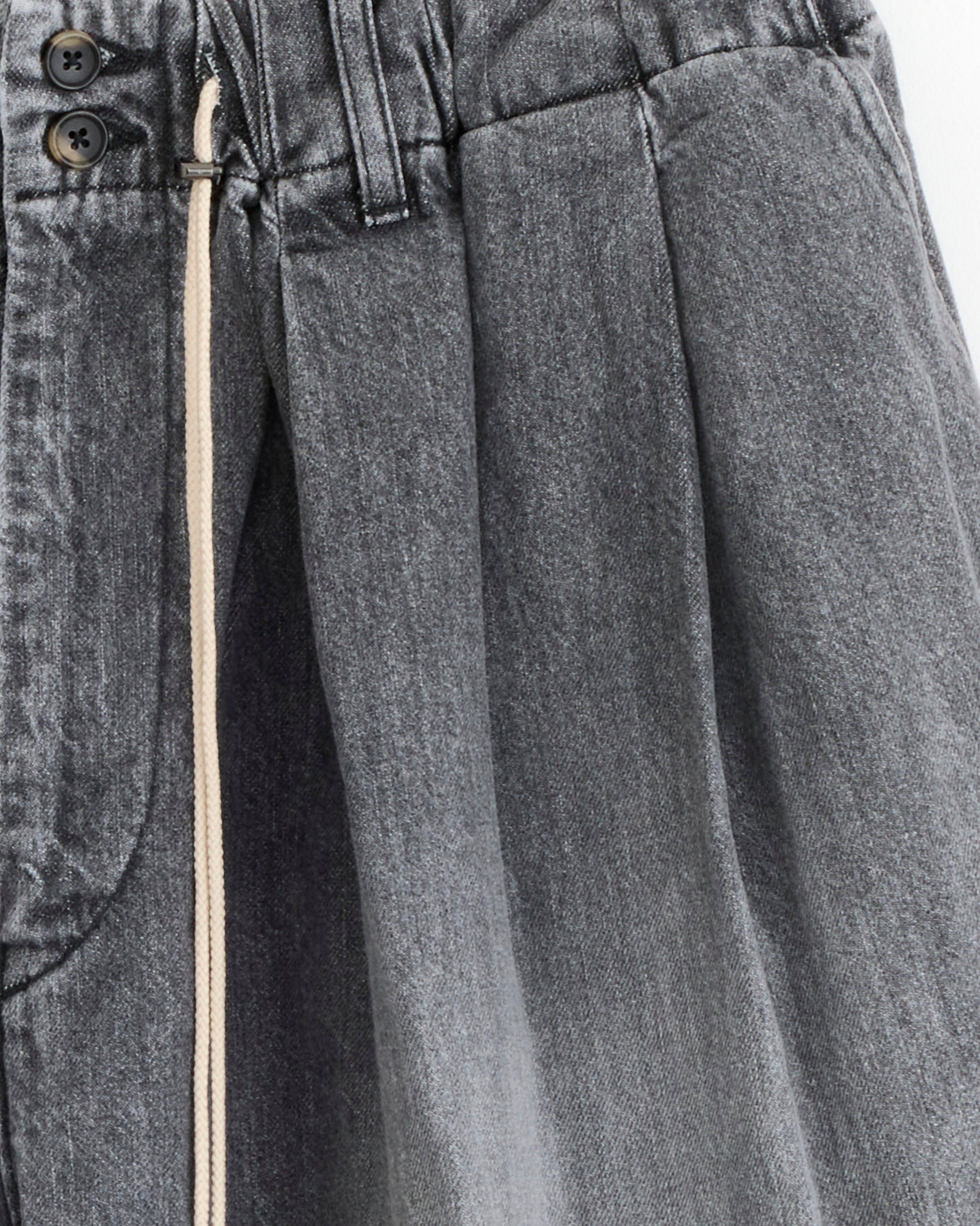 Sillage Circular Short Pant Black Denim Bleached - Black Denim Bleached / OS (281915)