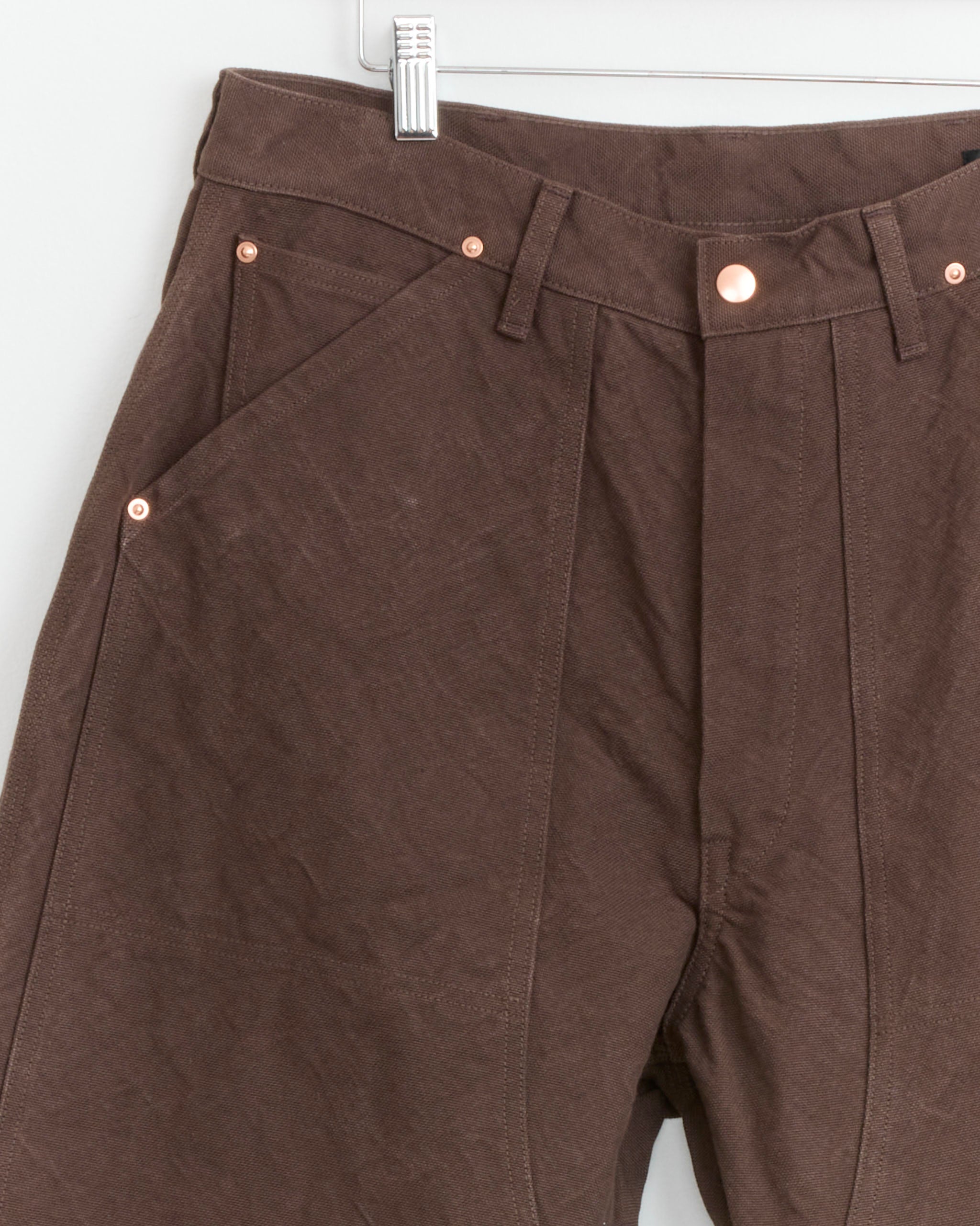 Cotton Duck Painter Pant in Brown