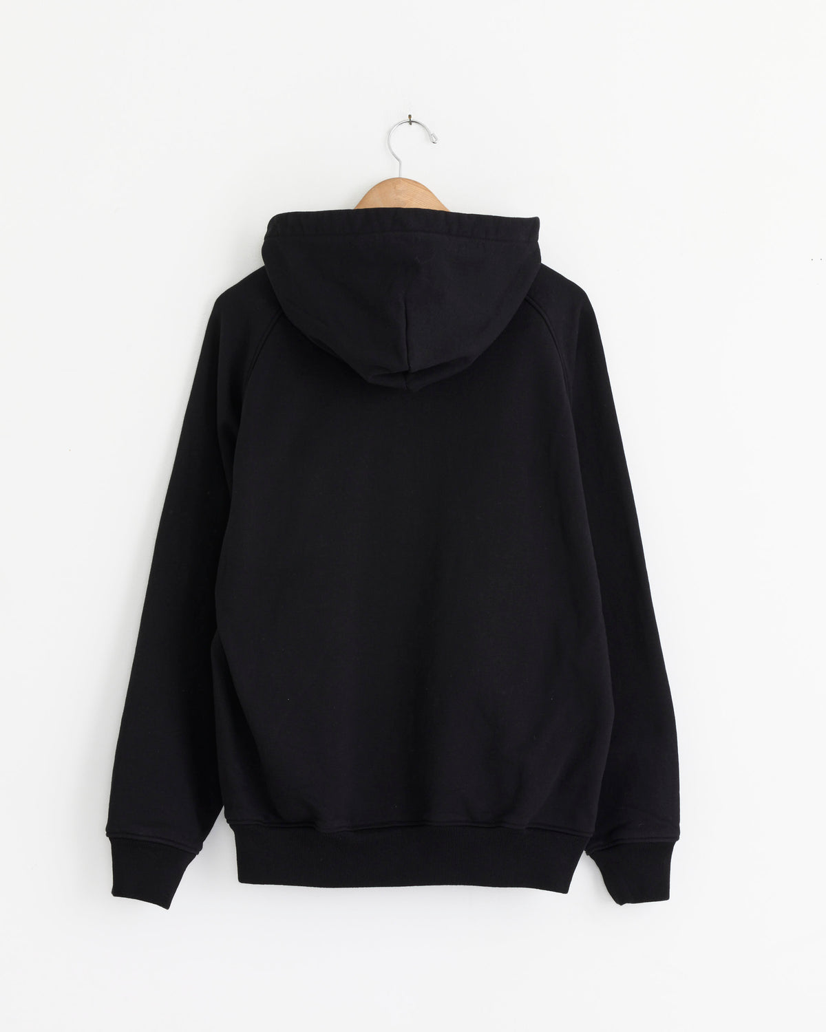 Comoli Cotton Fleece Zip Hoodie - Black / 3 (282306)