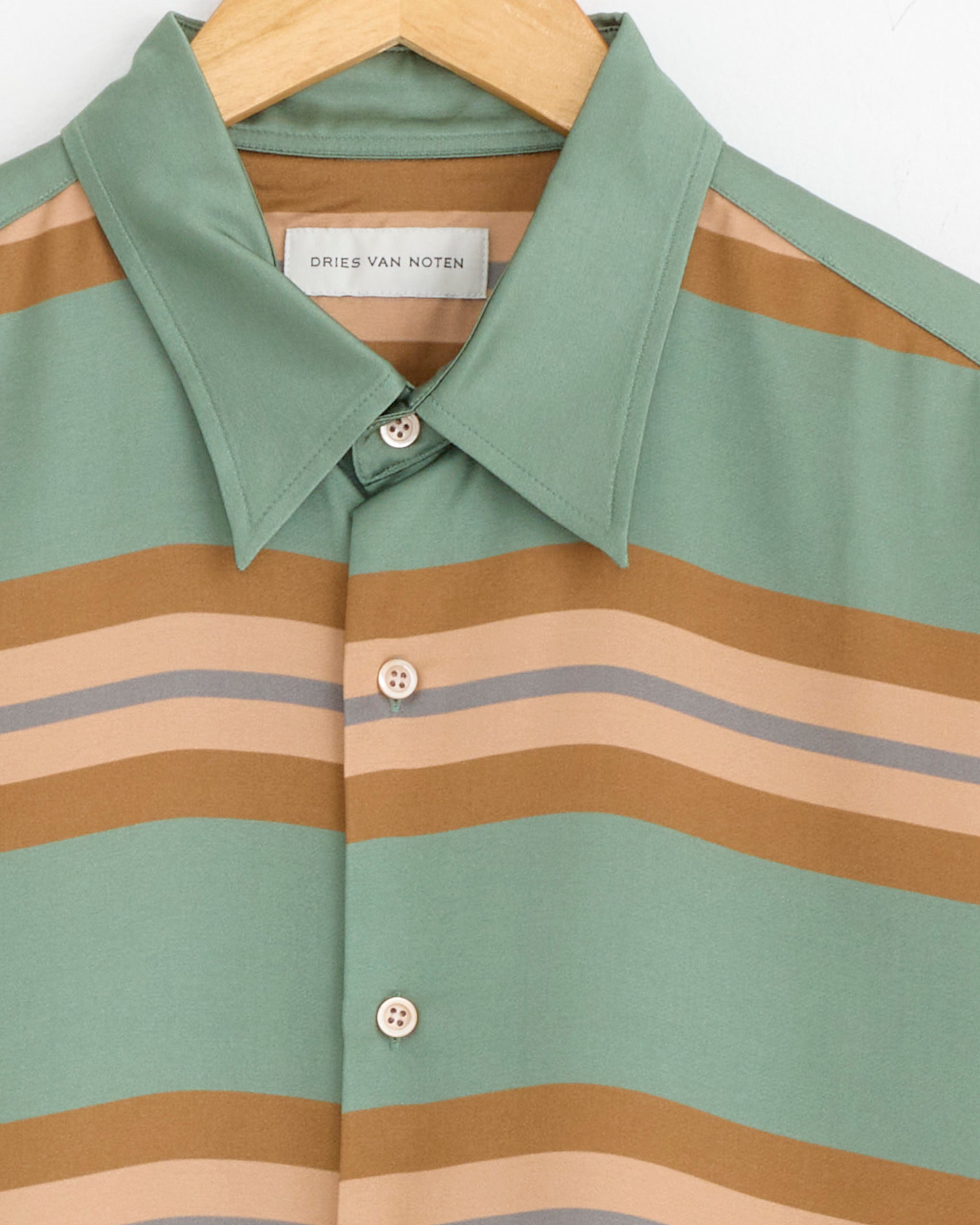 Printed Shirt in Pistache