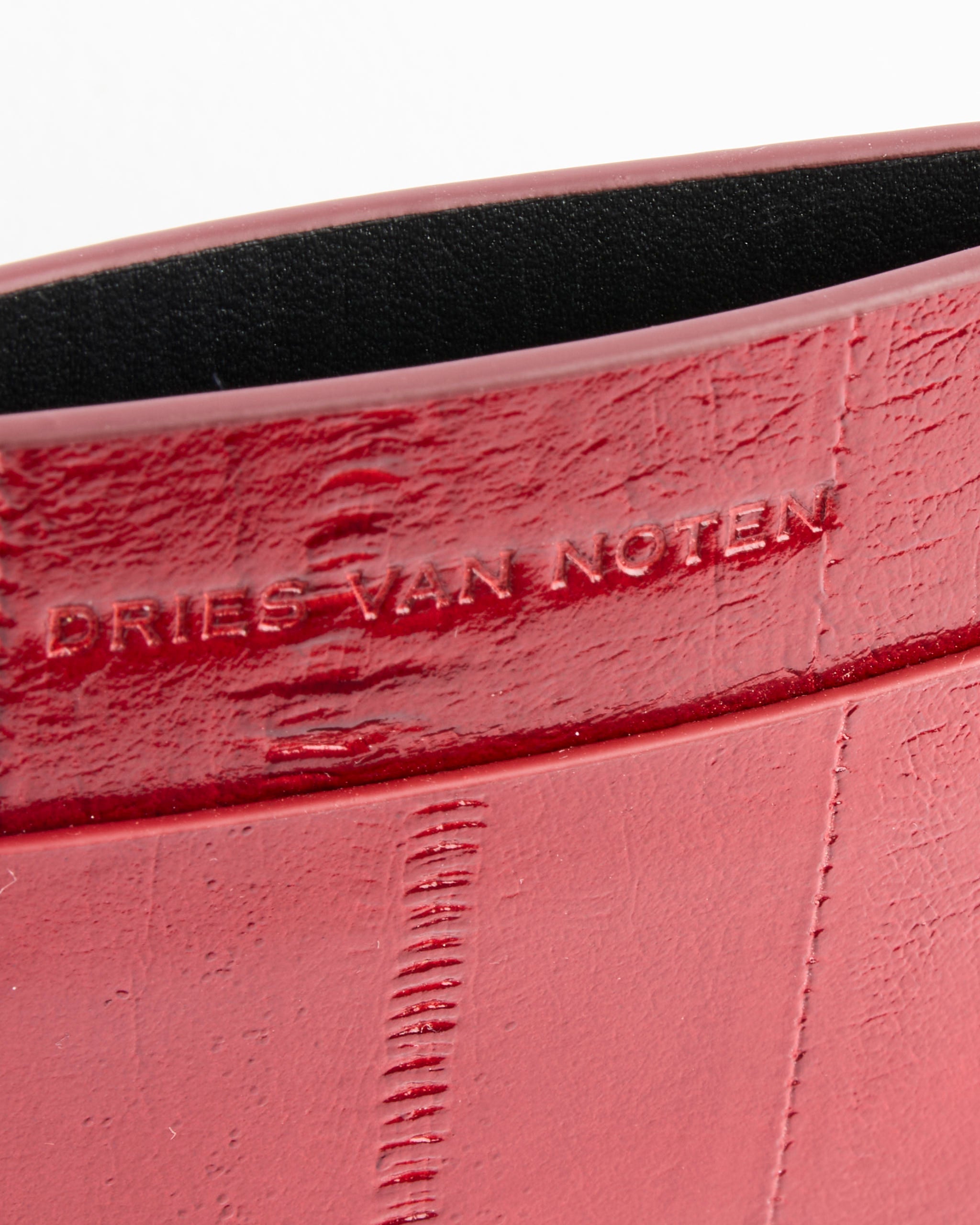 Card Holder in Red