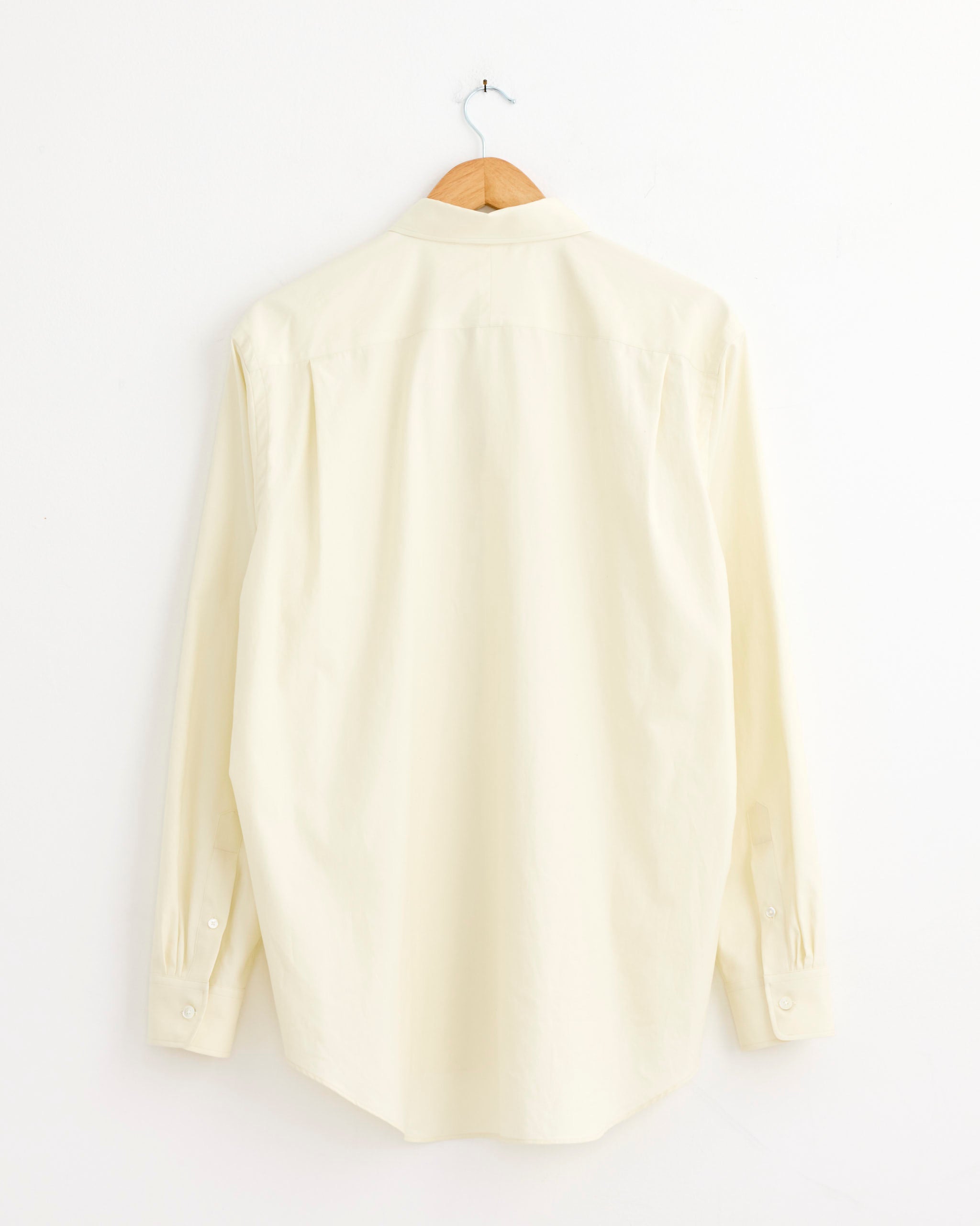 Washed Finx Twill Shirt in Vanilla