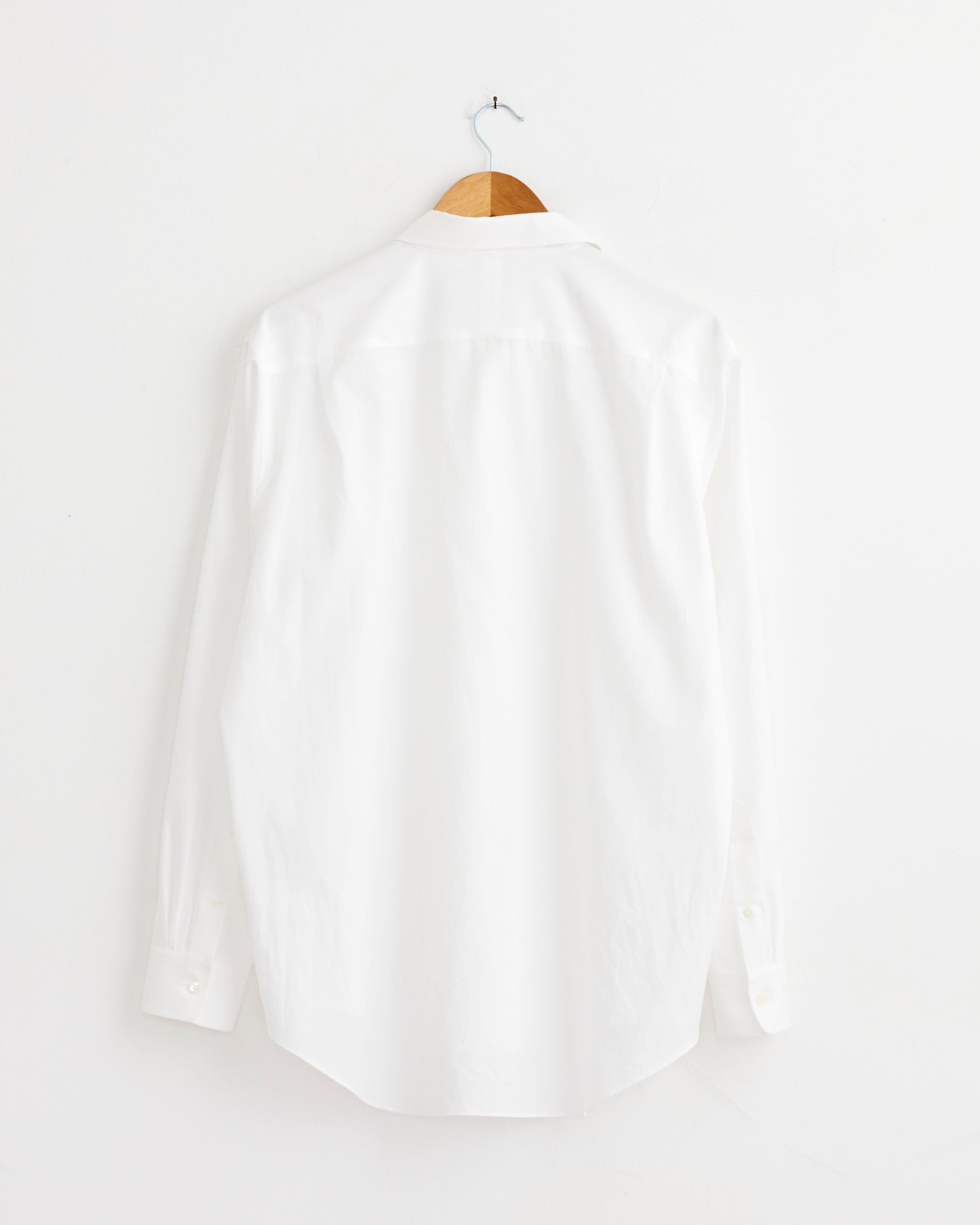 Auralee Washed Finx Twill Shirt White - White / 4 (282707)