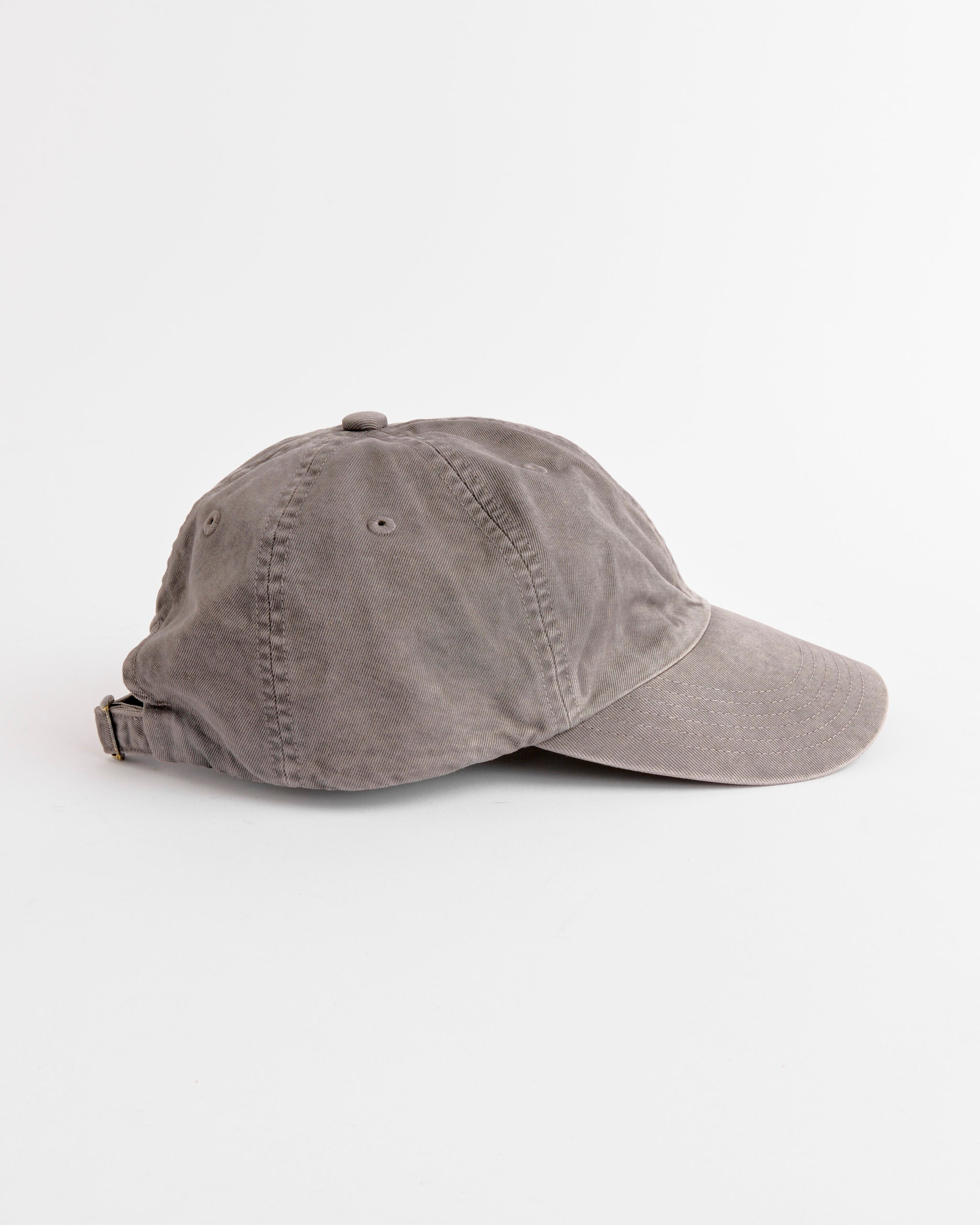 Auralee x Kijima Takayuki Garment Dyed Chino Cap in Ink Black