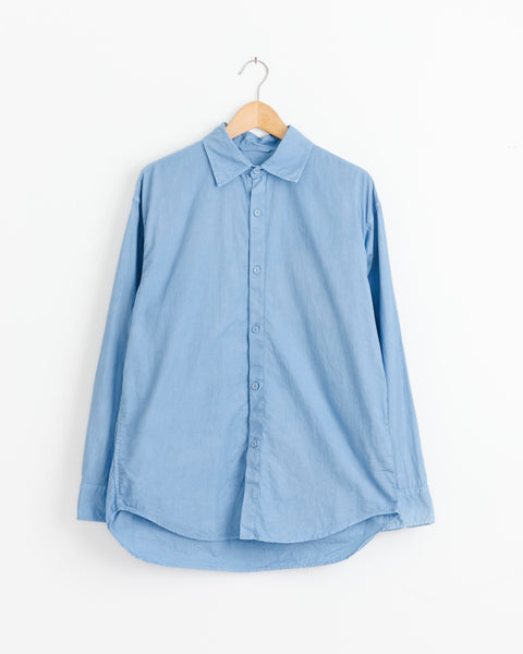 Doris Shirt in Woad Blue