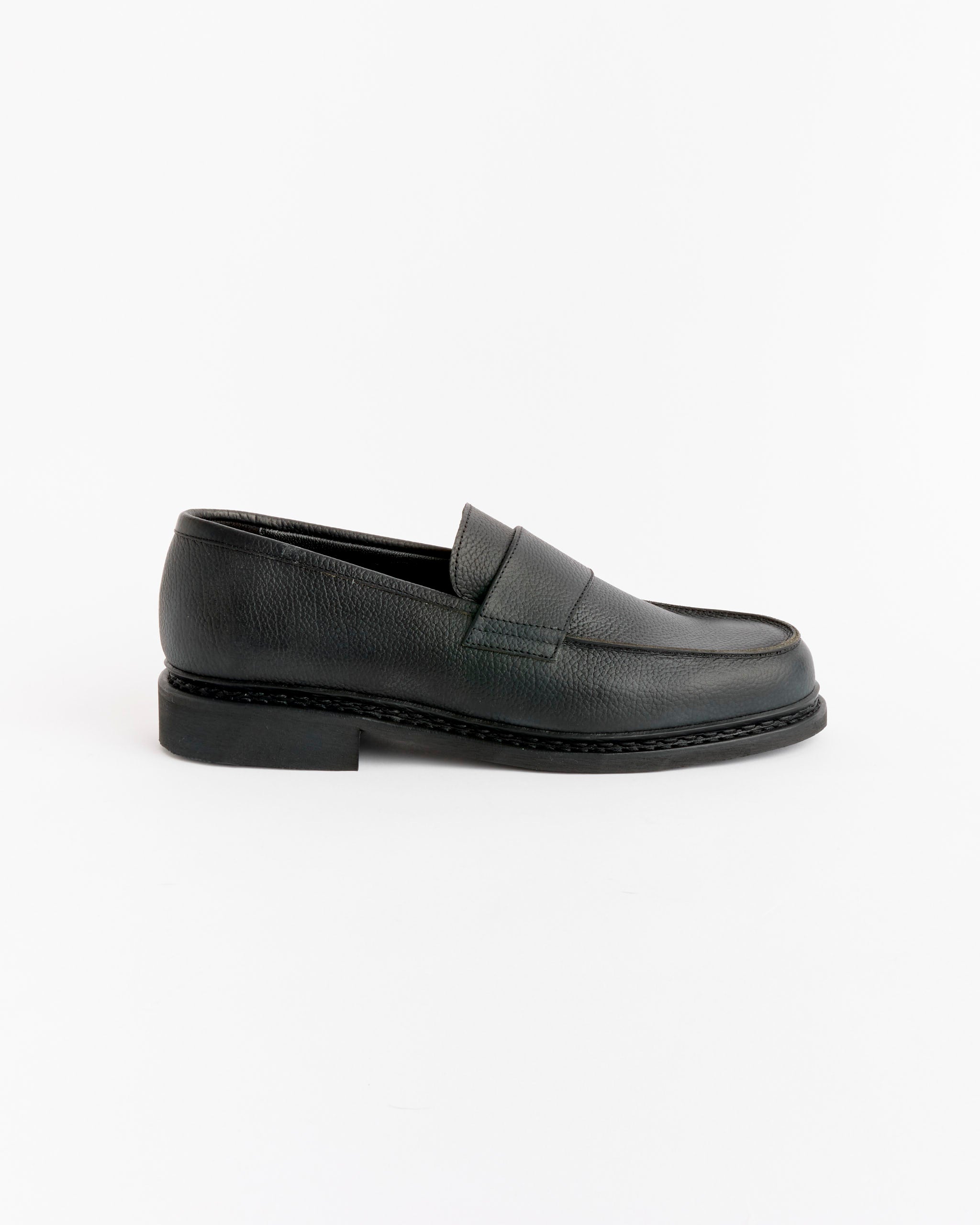 Arpenteur x Paraboot Mirage Moc in Black Grained Arpenteur x Paraboot Mirage Moc in Black Grained