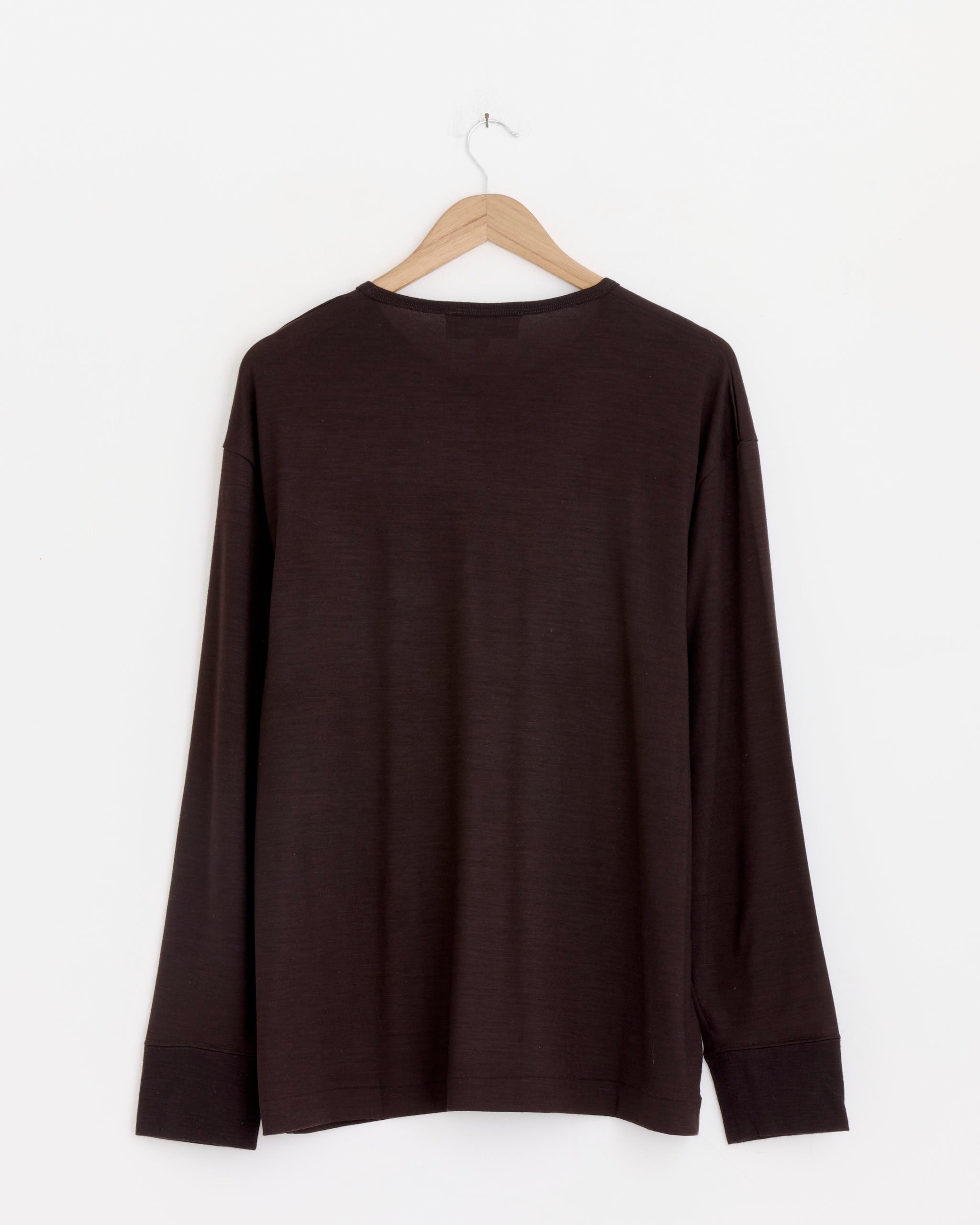 Studio Nicholson Kuyto T-Shirt - Black Grape / M (283067)