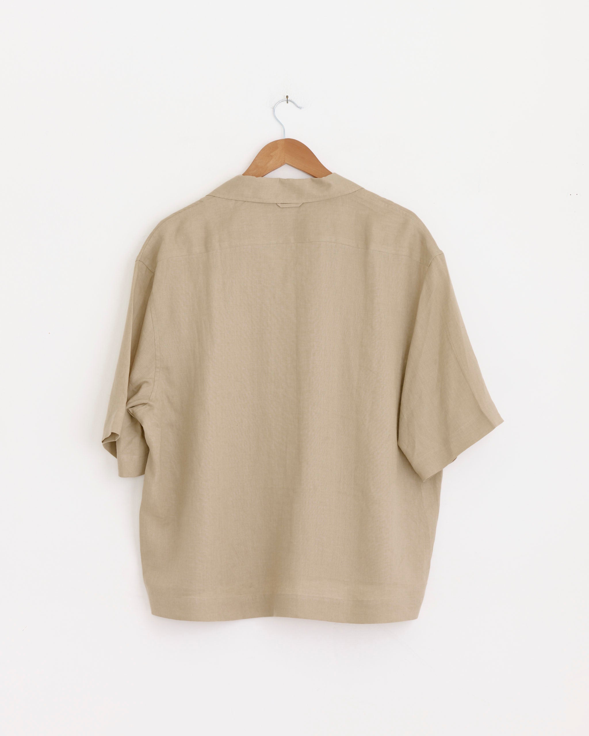 Studio Nicholson Oryn S/S Shirt - Sand / M (283088)