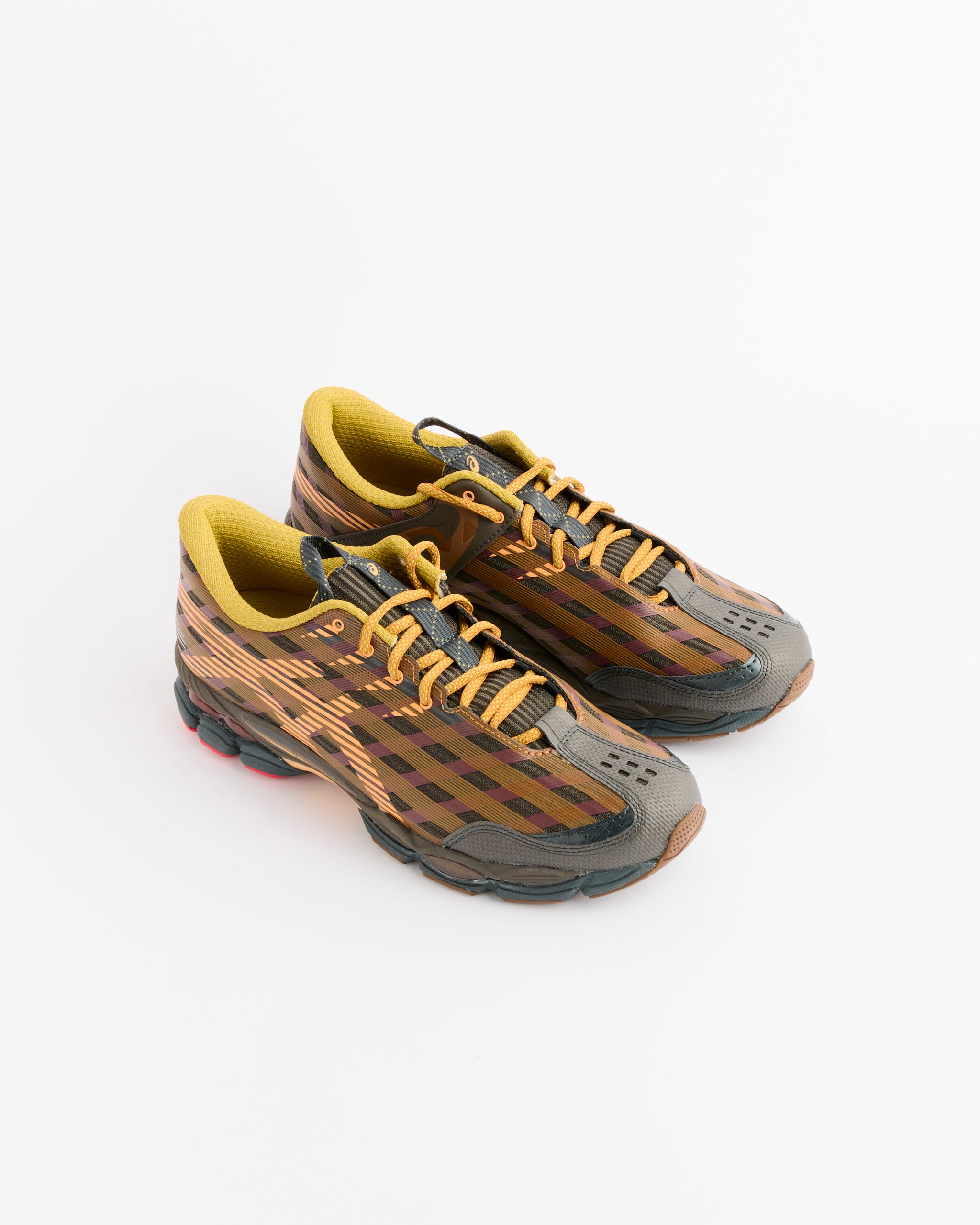 Asics US8-S Gel SJ33, Black Coffee/Orange Lily - Black Coffee/Orange Lily / M10 (283290)