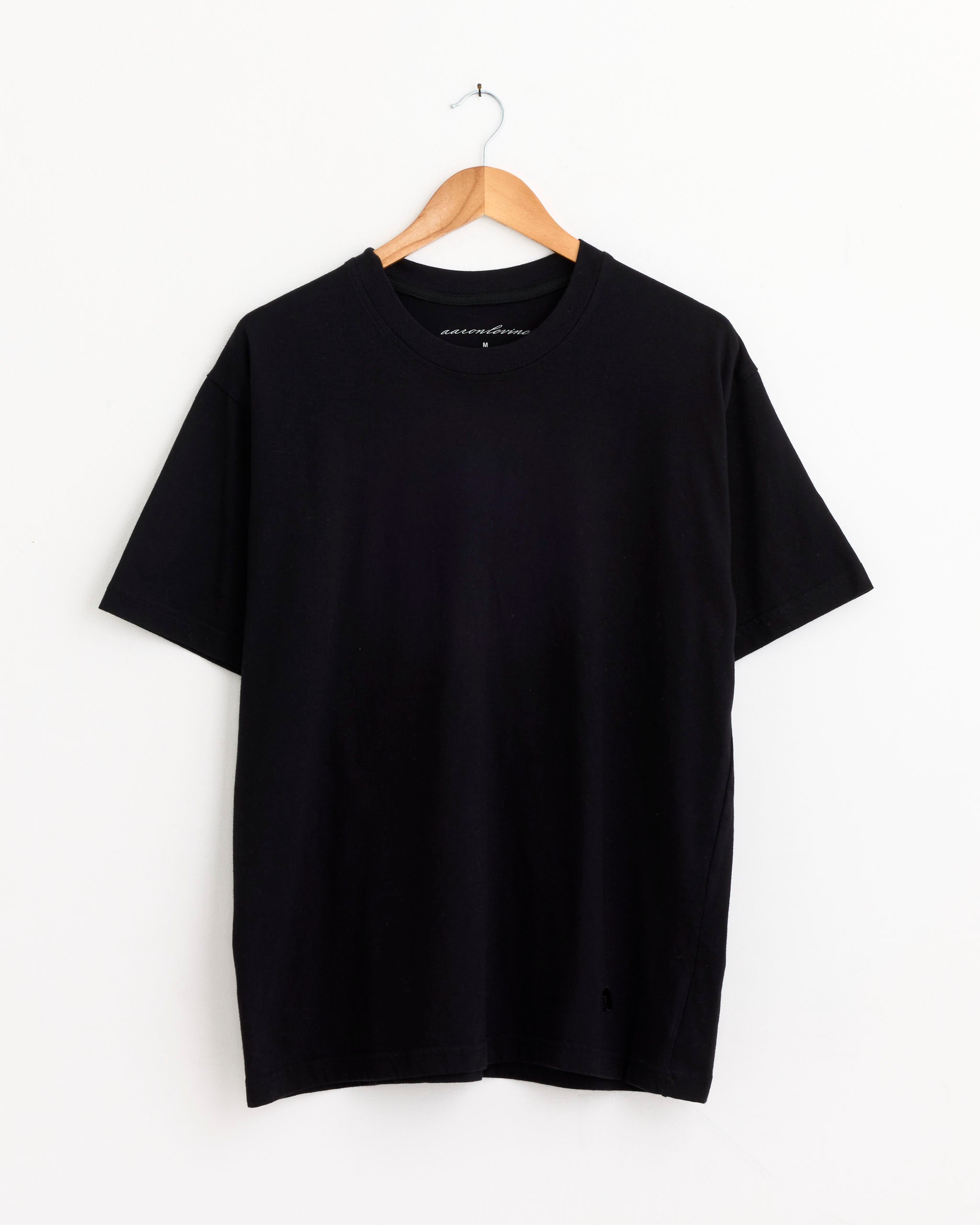 Aaron Levine Crew T-Shirt Black - Black / M (283582)