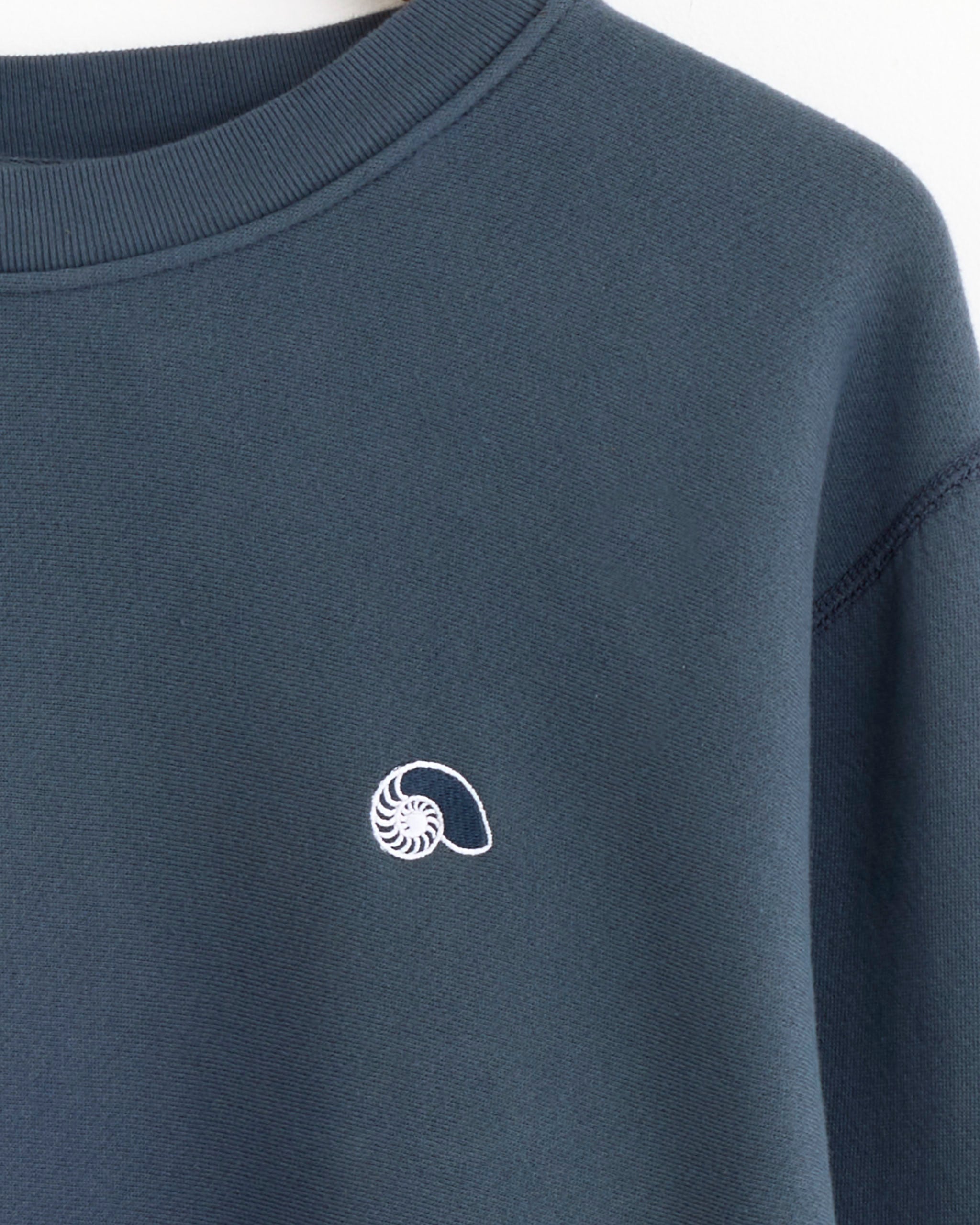 Aaron Levine Crewneck Sweatshirt Slate - Slate / M (283587)