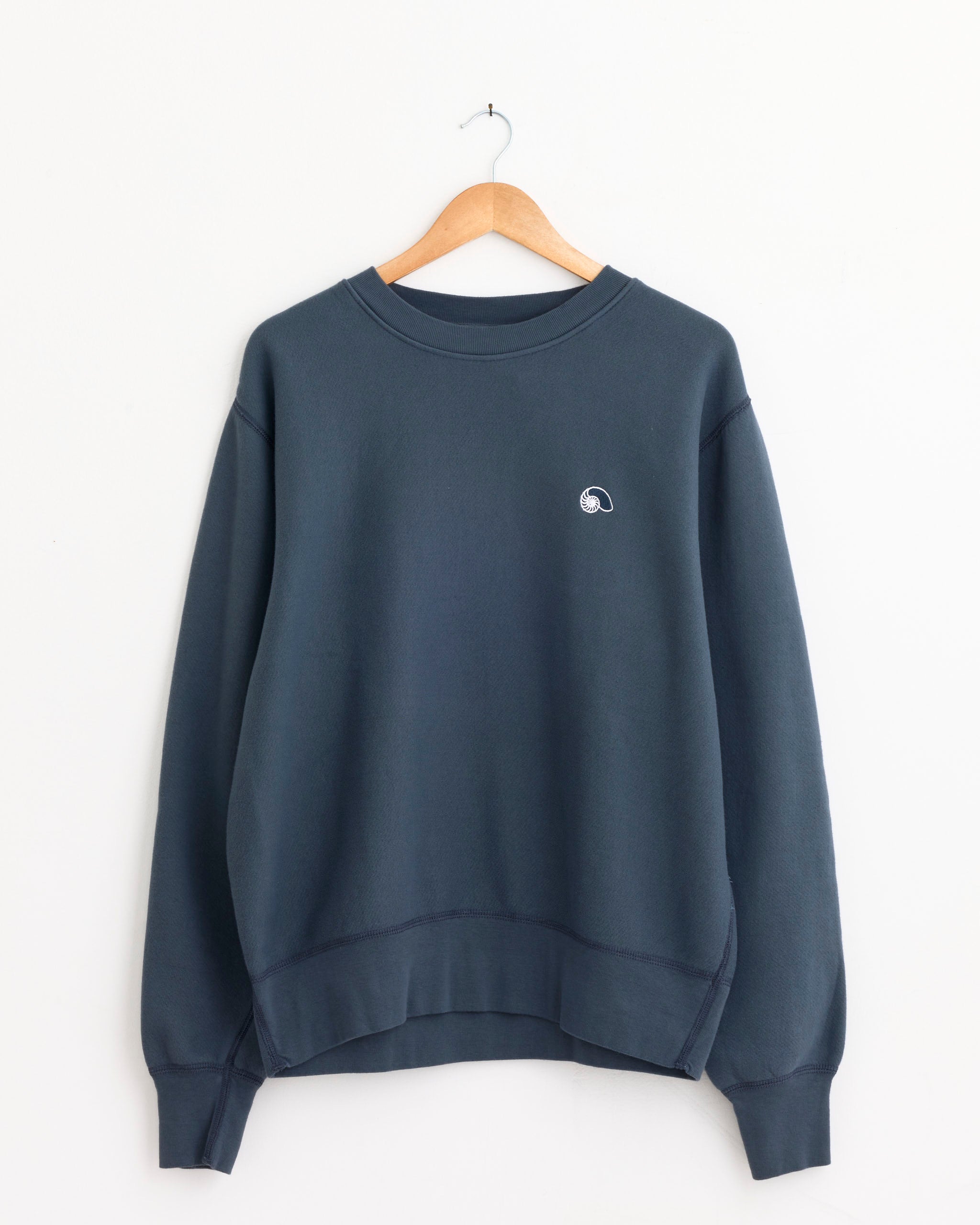 Aaron Levine Crewneck Sweatshirt Slate - Slate / M (283587)