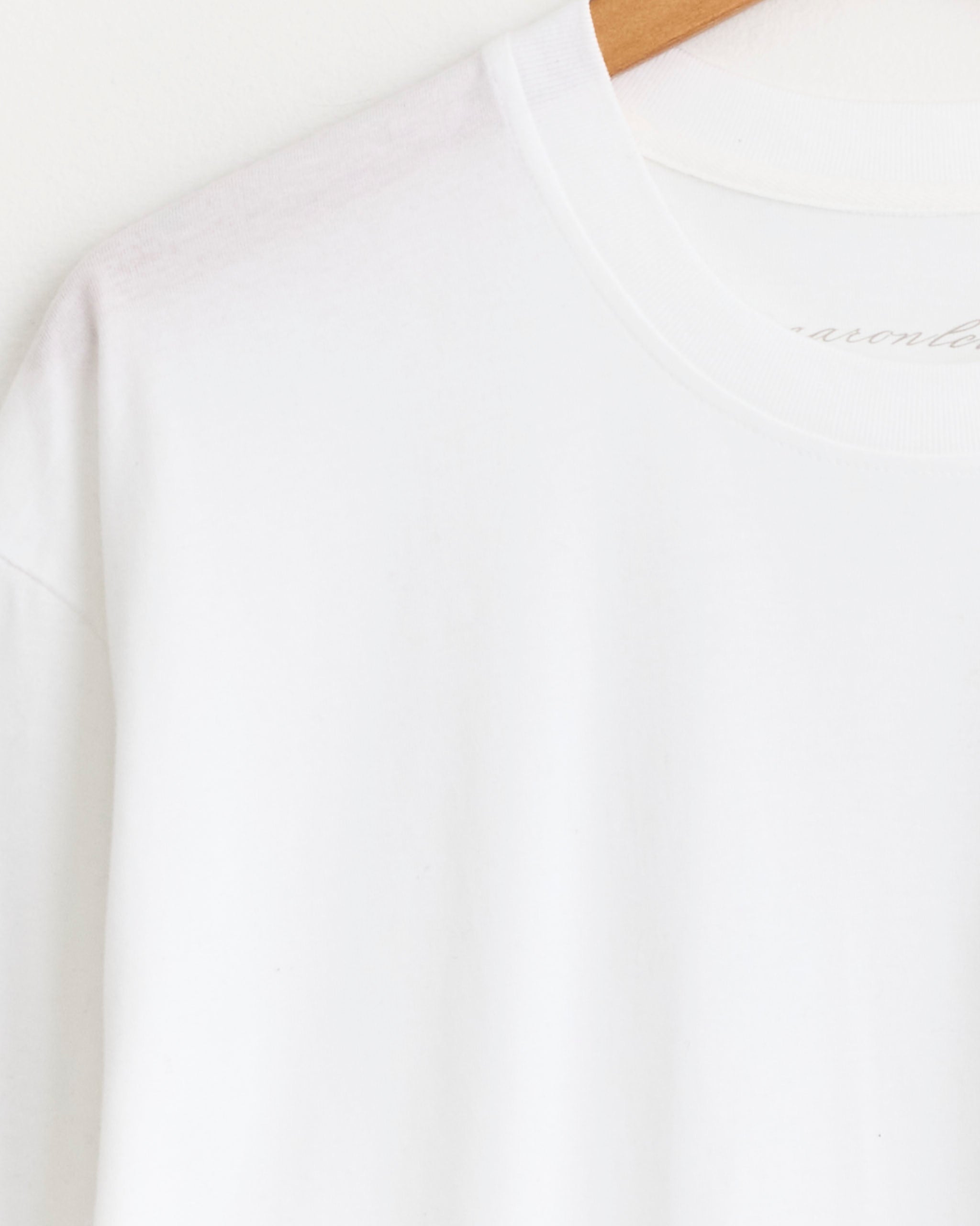 Aaron Levine Boxy Pocket T-Shirt White - White / M (283596)