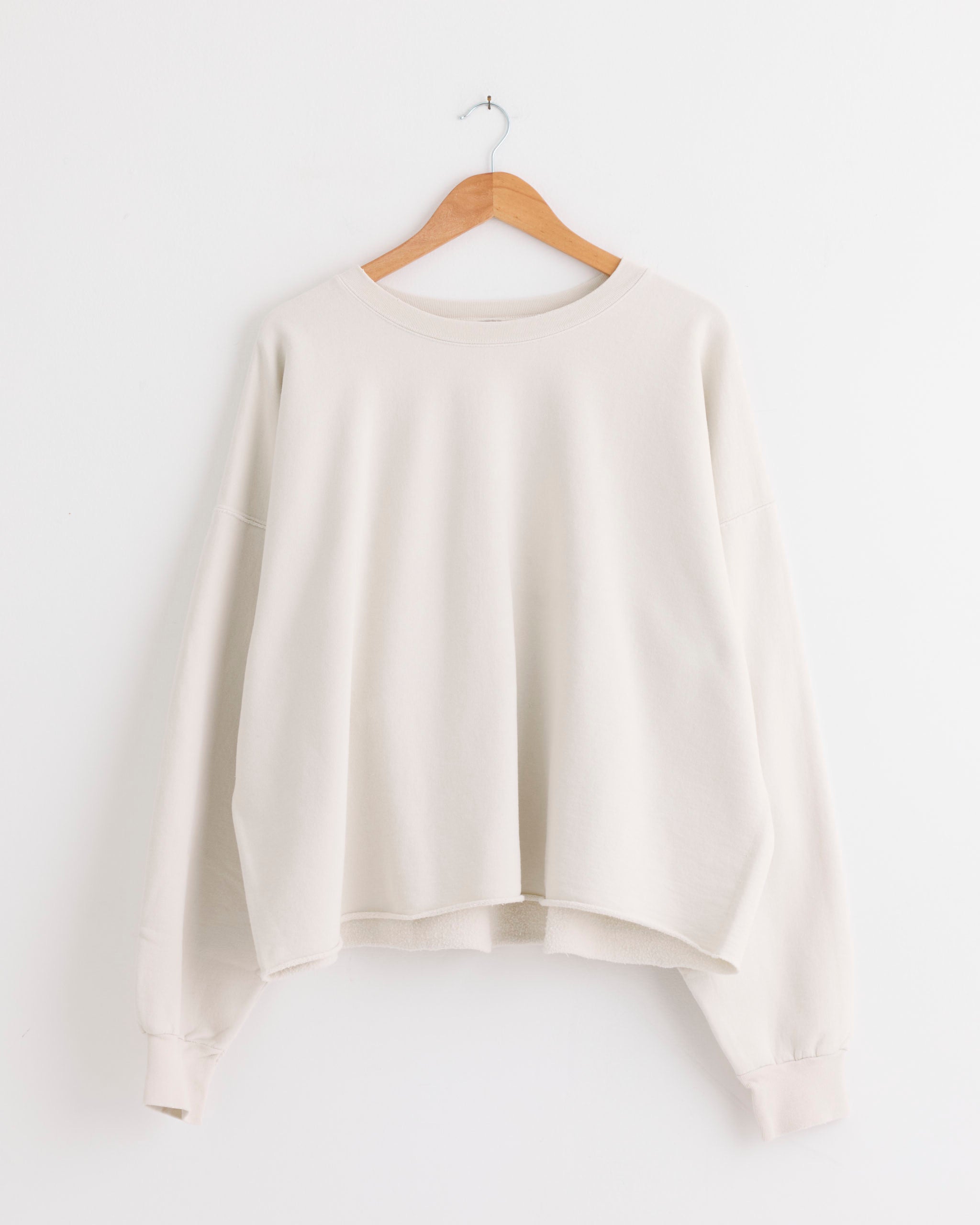 Soft Rib Tank Top in Ivory