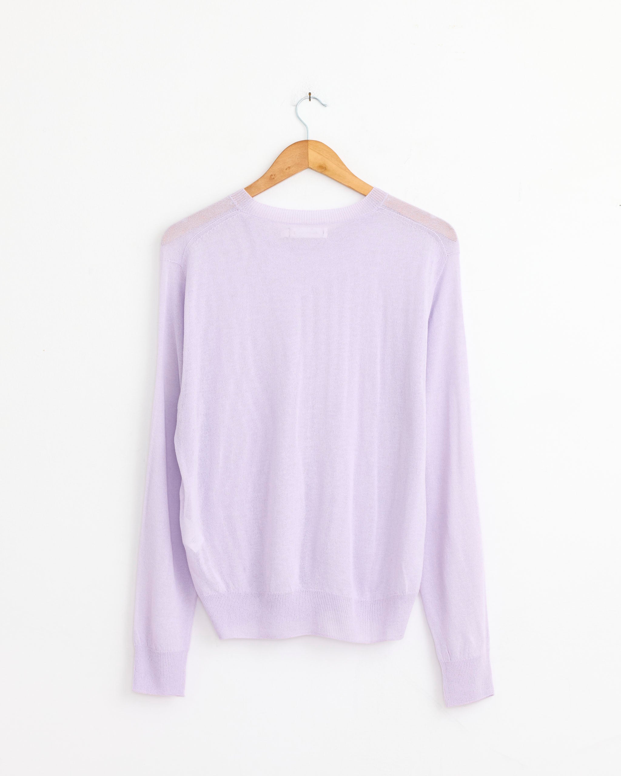 Mijeong Park Semi Sheer Knit Top, Lavender - Lavender / S (283924)