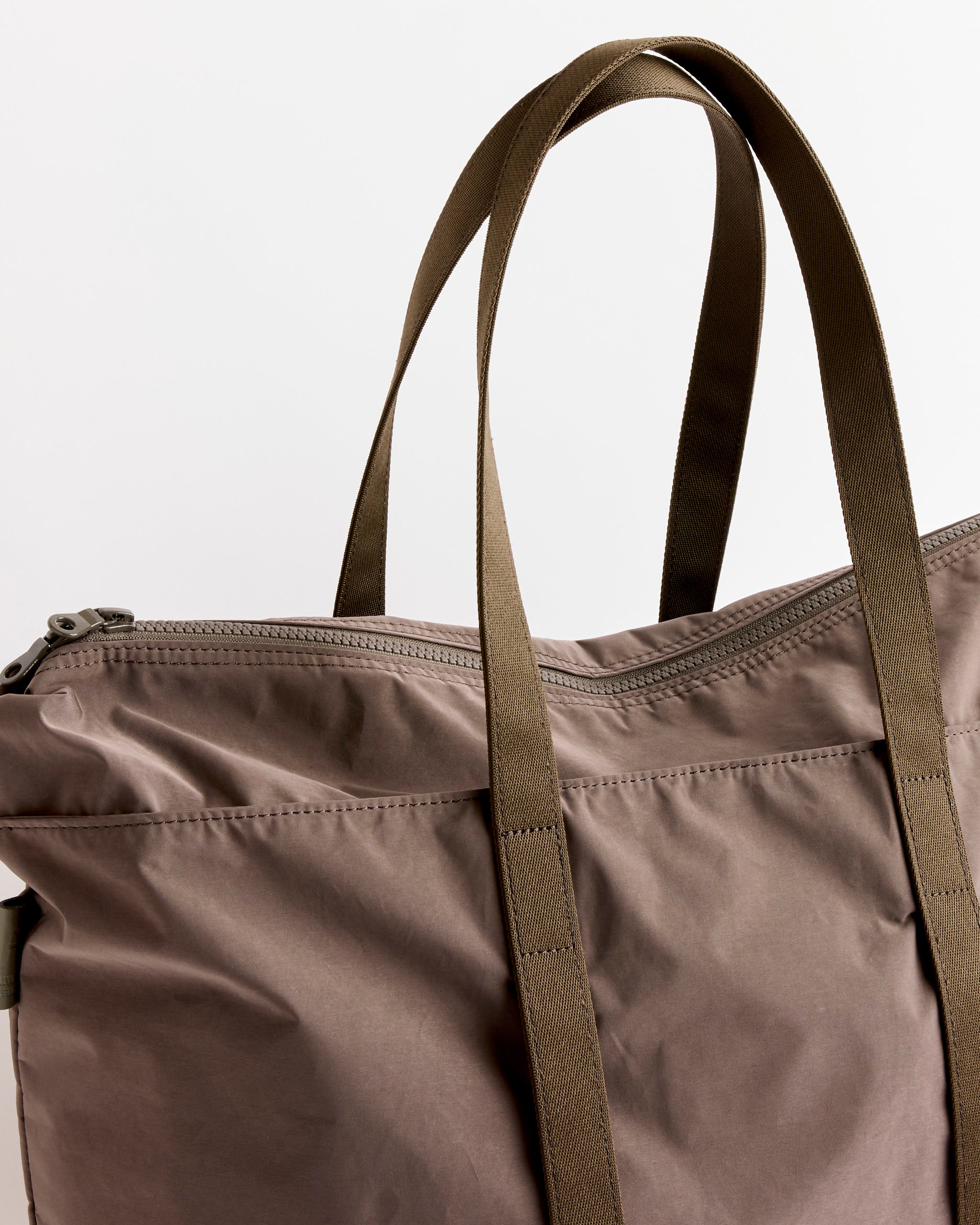 Gabardine Tote in Grey